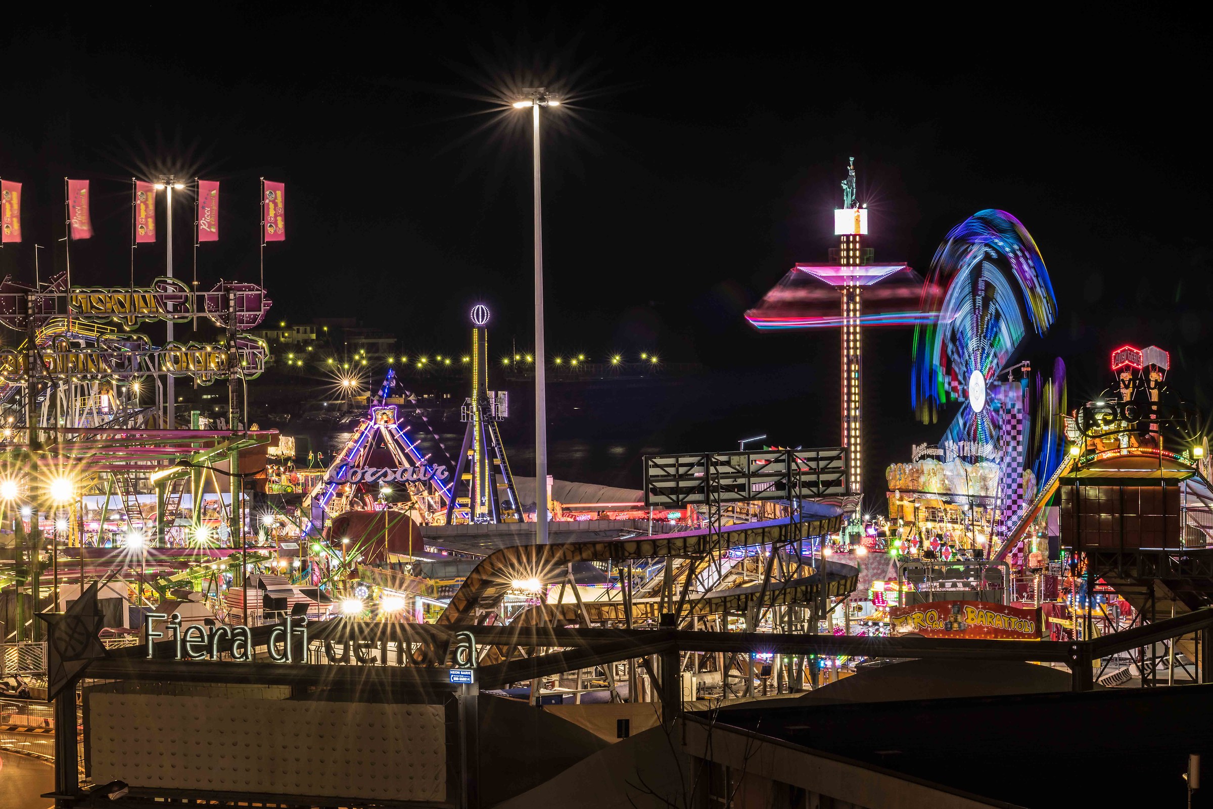 Fairground lights