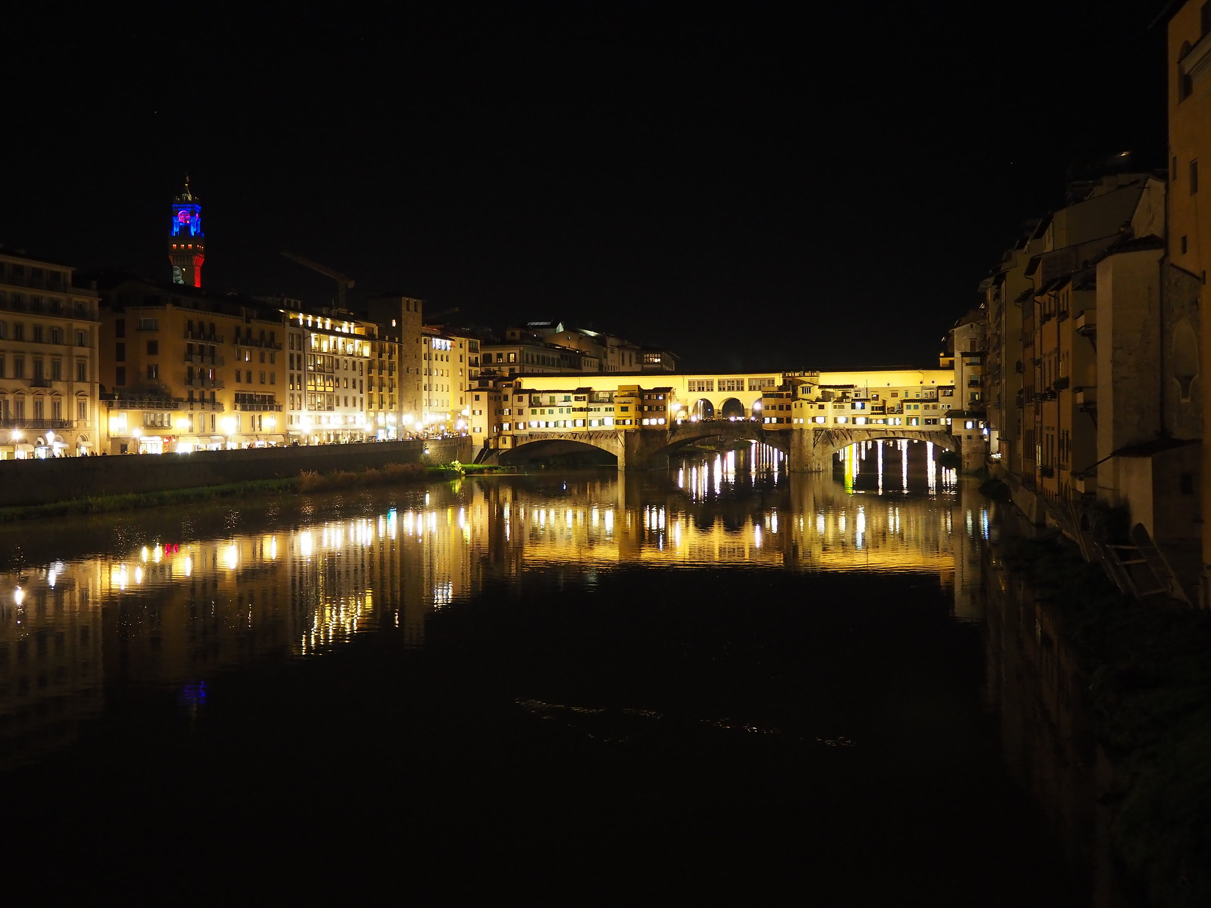 night near the old bridge