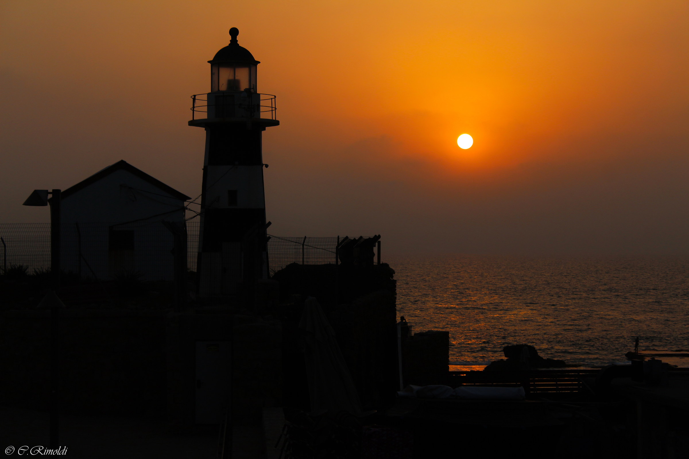Sunset at Akko