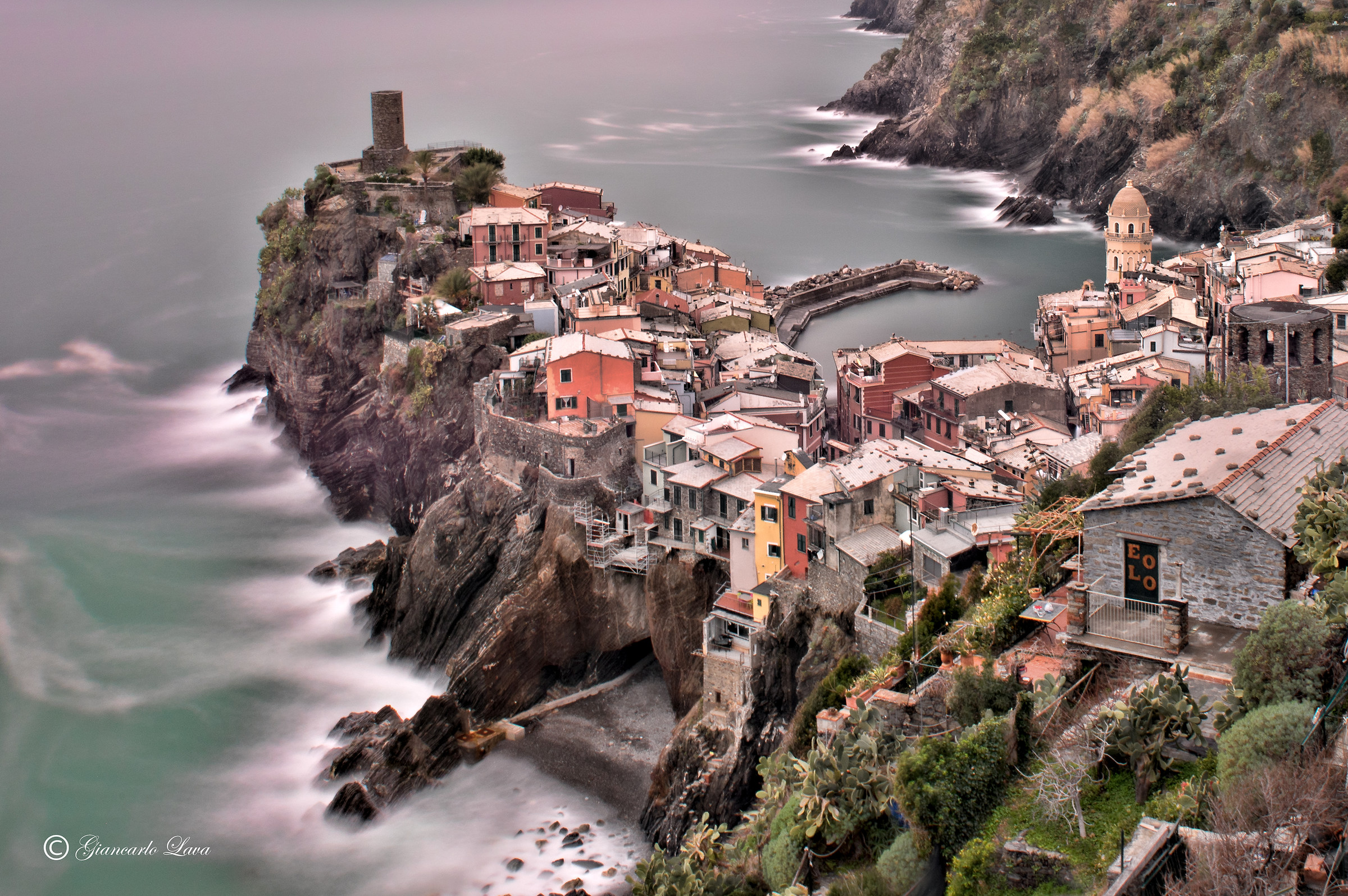 Vernazza - Long exposition