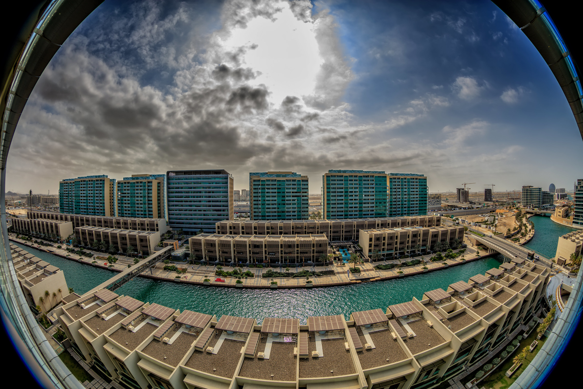 At the Muneera Aldar development