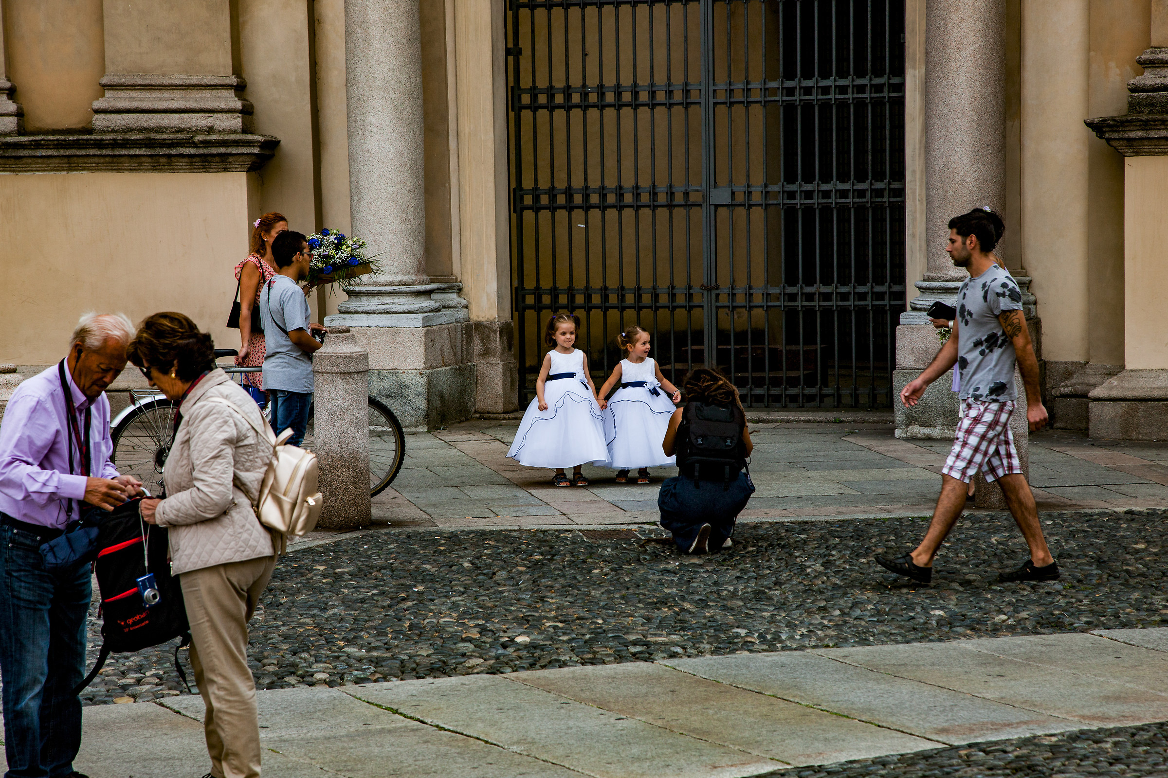 Preparations for a wedding