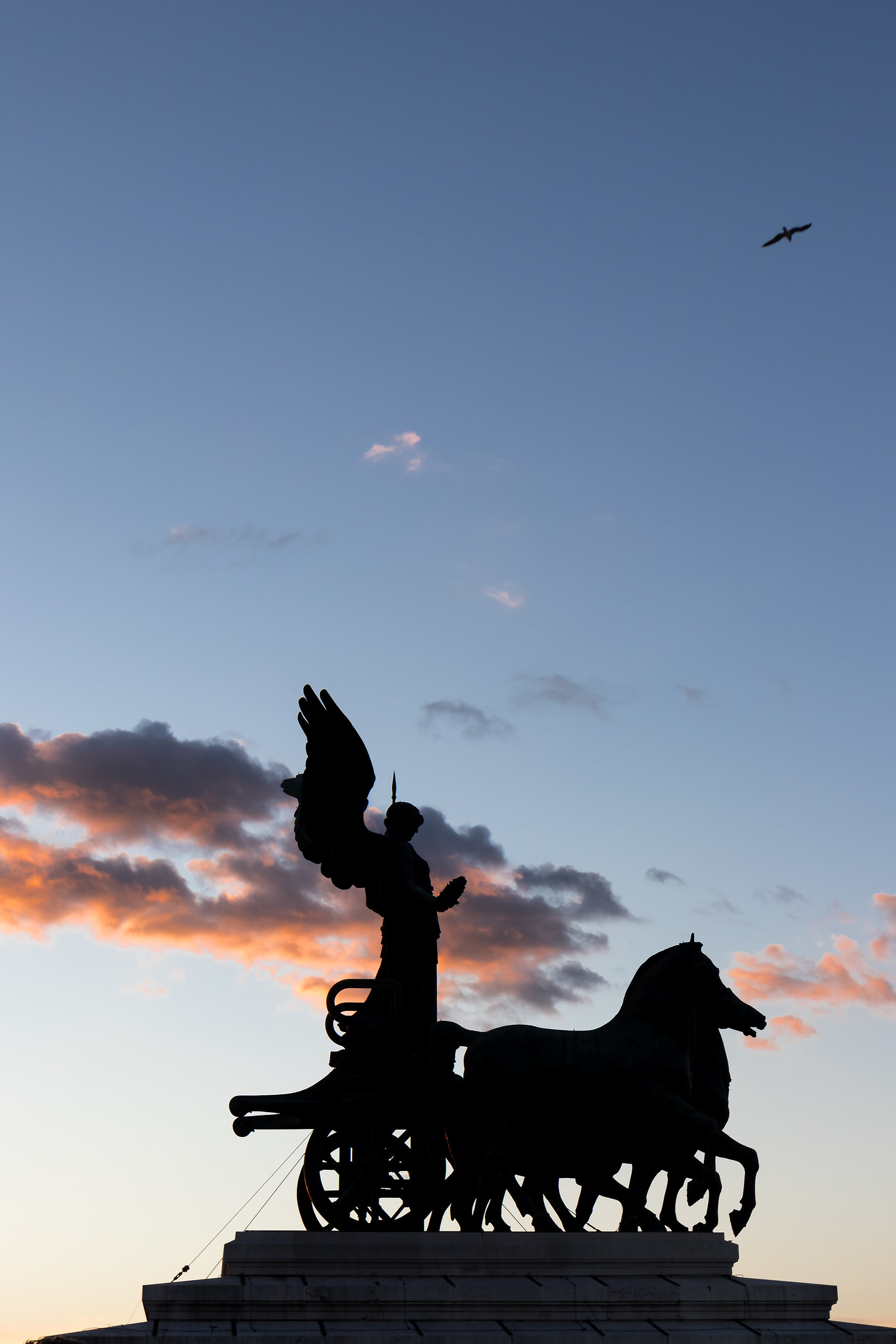 Tramonto dal Vittoriano