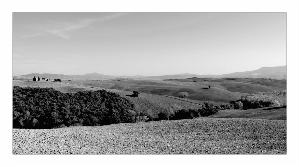Dalle parti di Vitaleta (San Quirico d'Orcia)