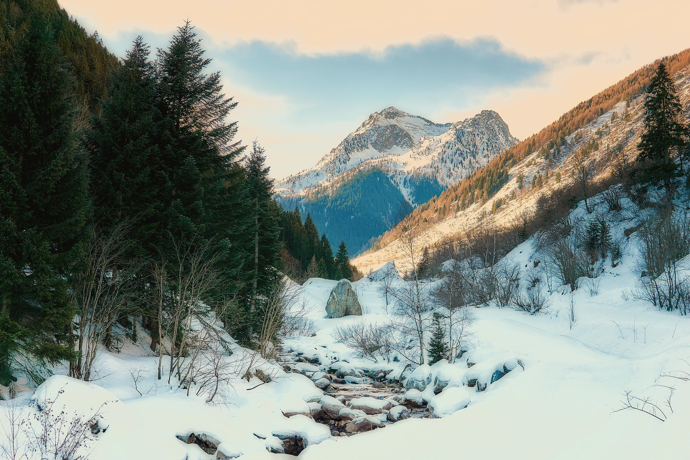 Verso il Rifugio Dahu, Bagni di Vinadio