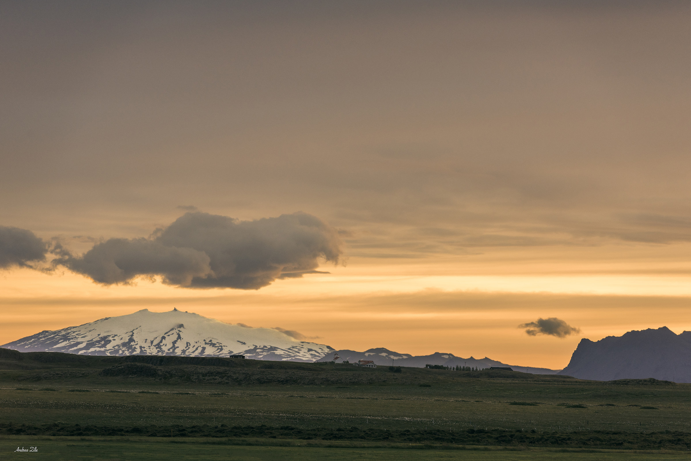 Ultimo tramonto dal Vesturland - (Islanda)