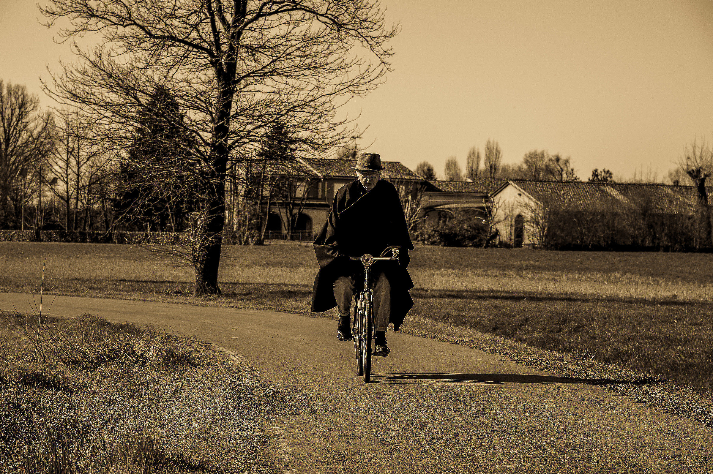 On the country roads