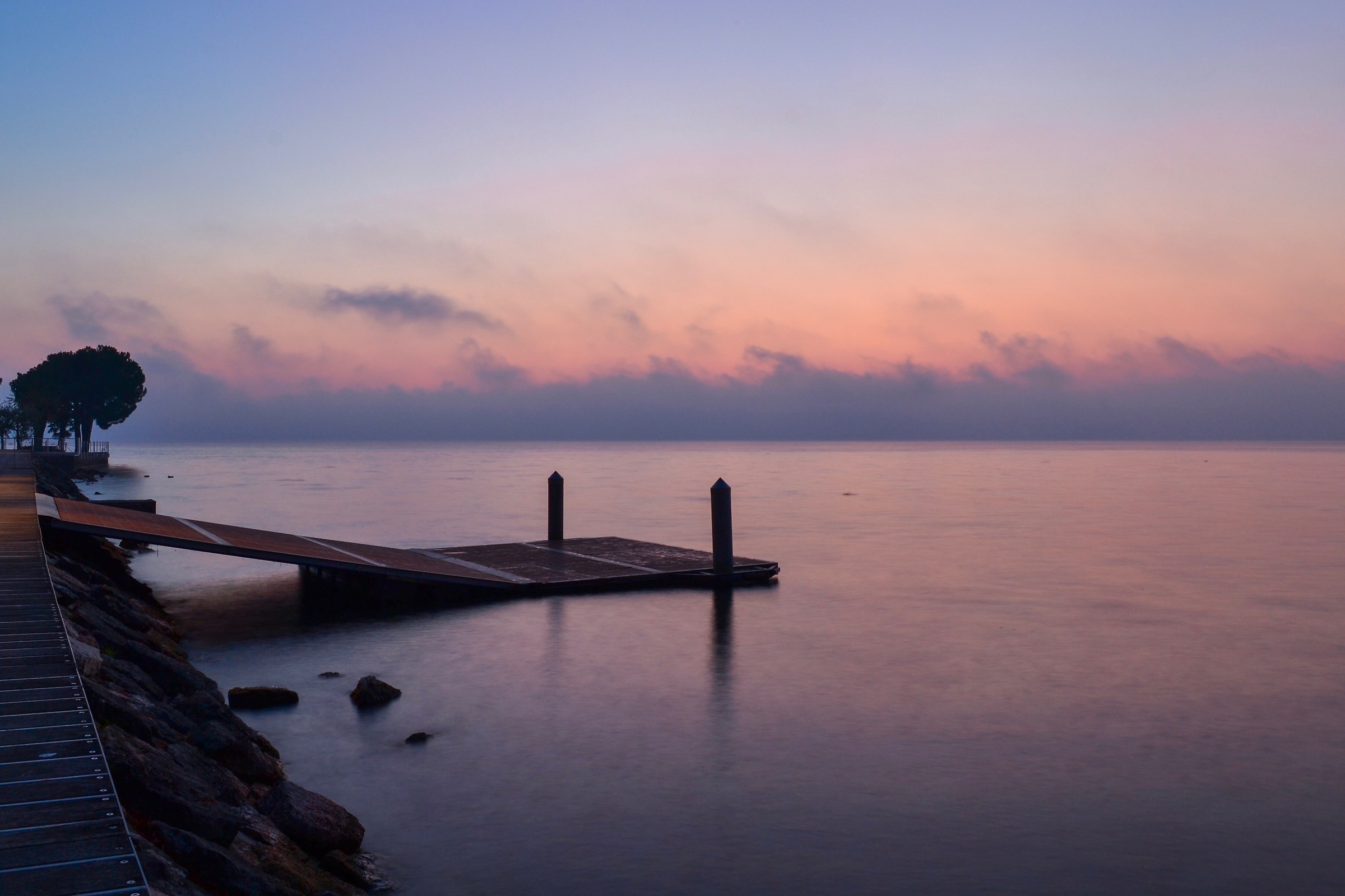Tramonto a Bardolino