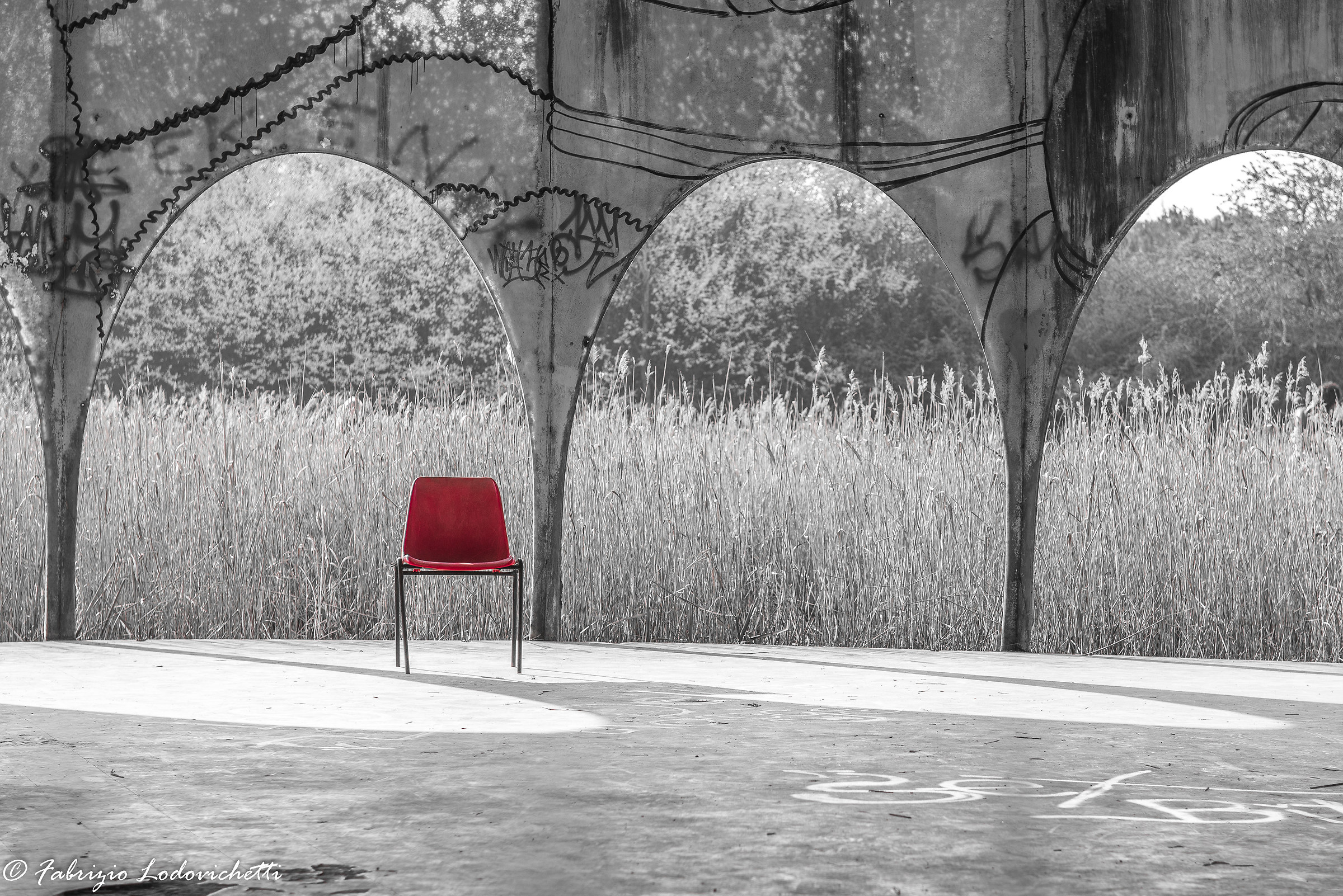 The red chair