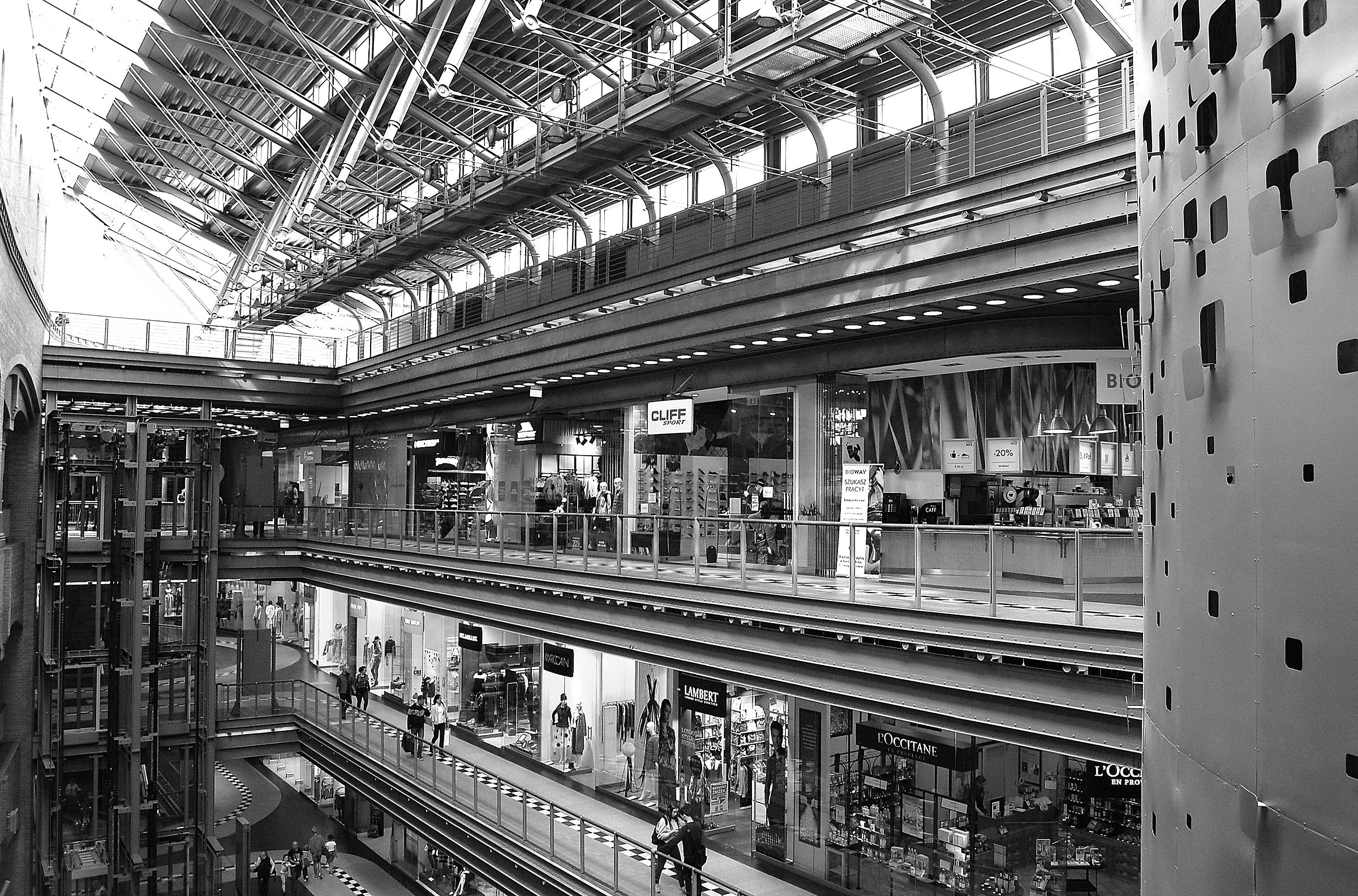 Poznan:centro commerciale in fabbrica di birra dismessa