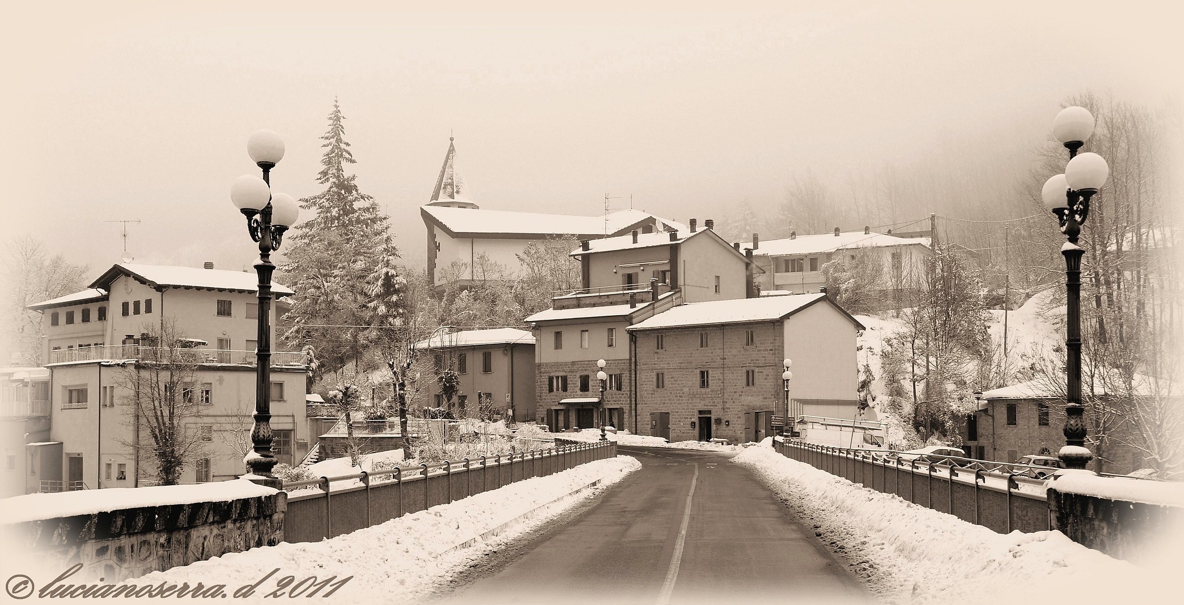 Castel dell'Alpi (Bo) in inverno