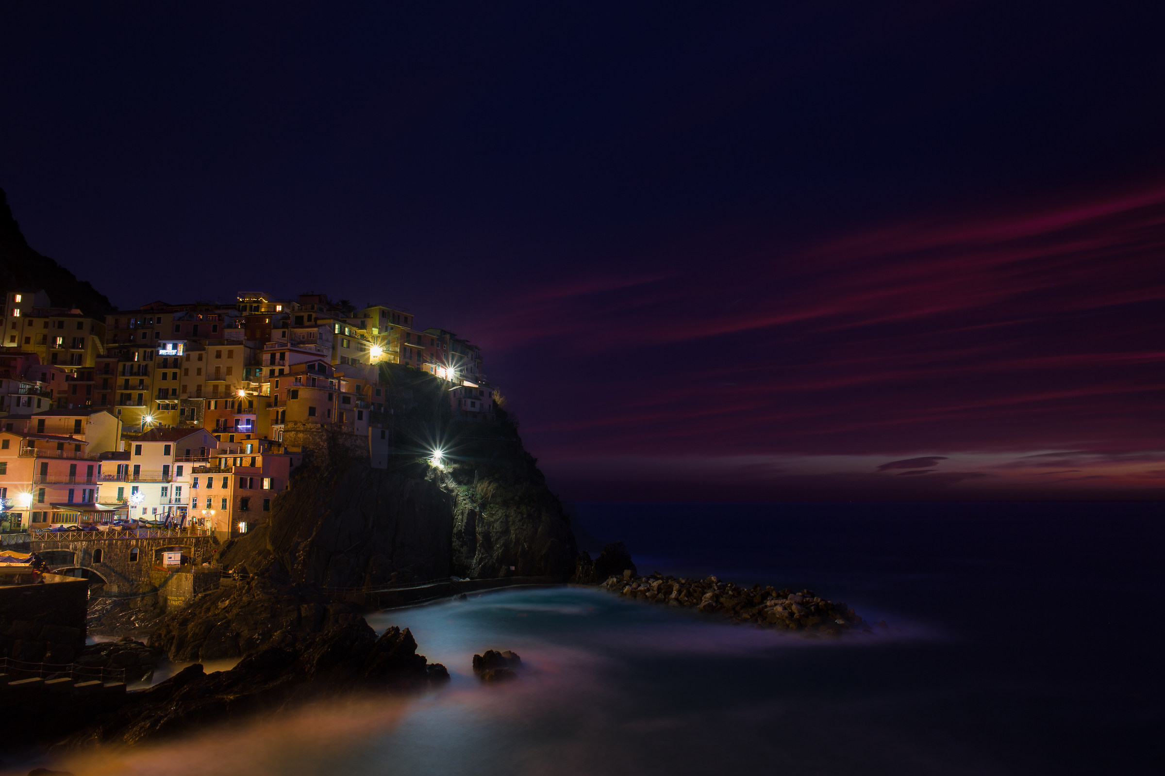 Purple Manarola