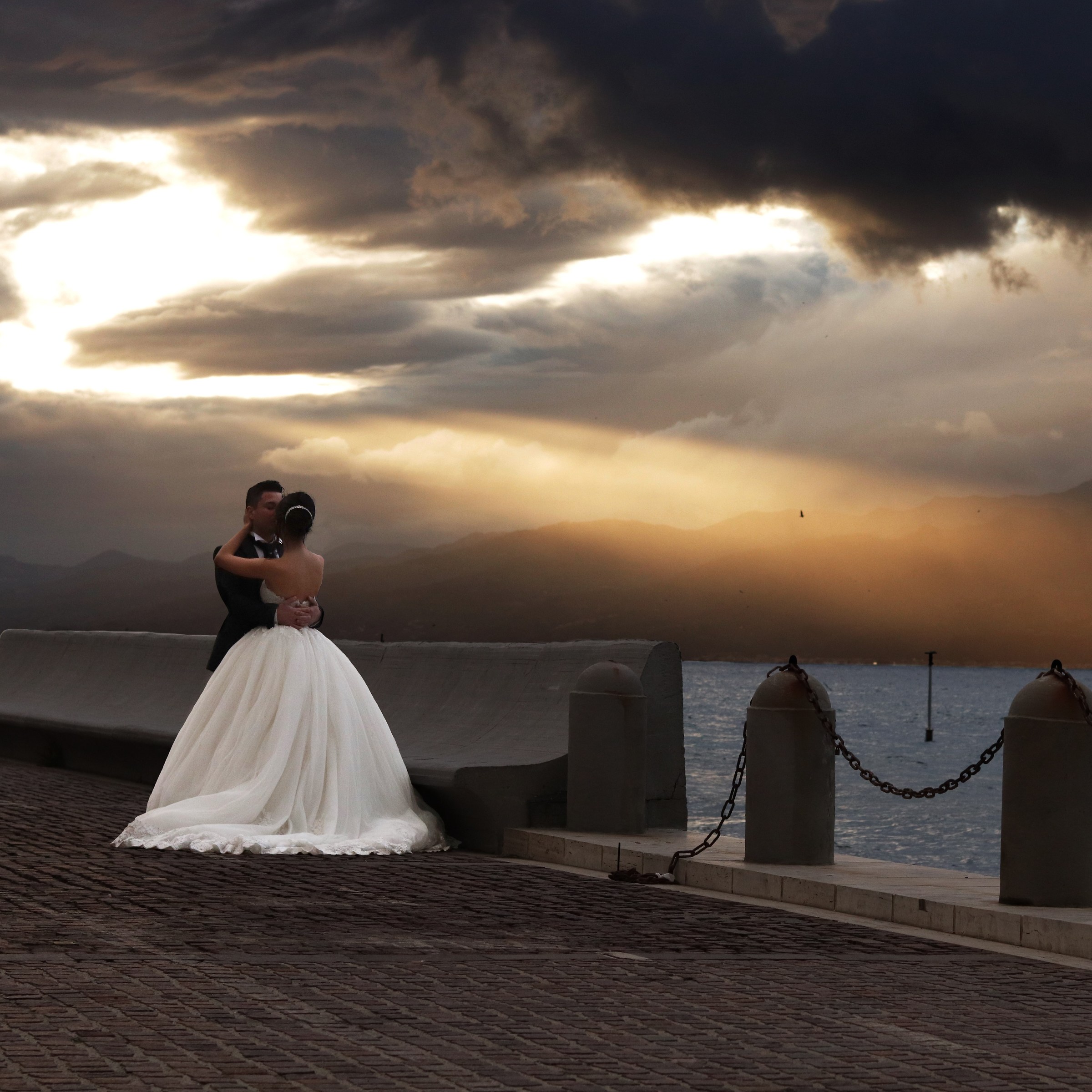 Light from the storm