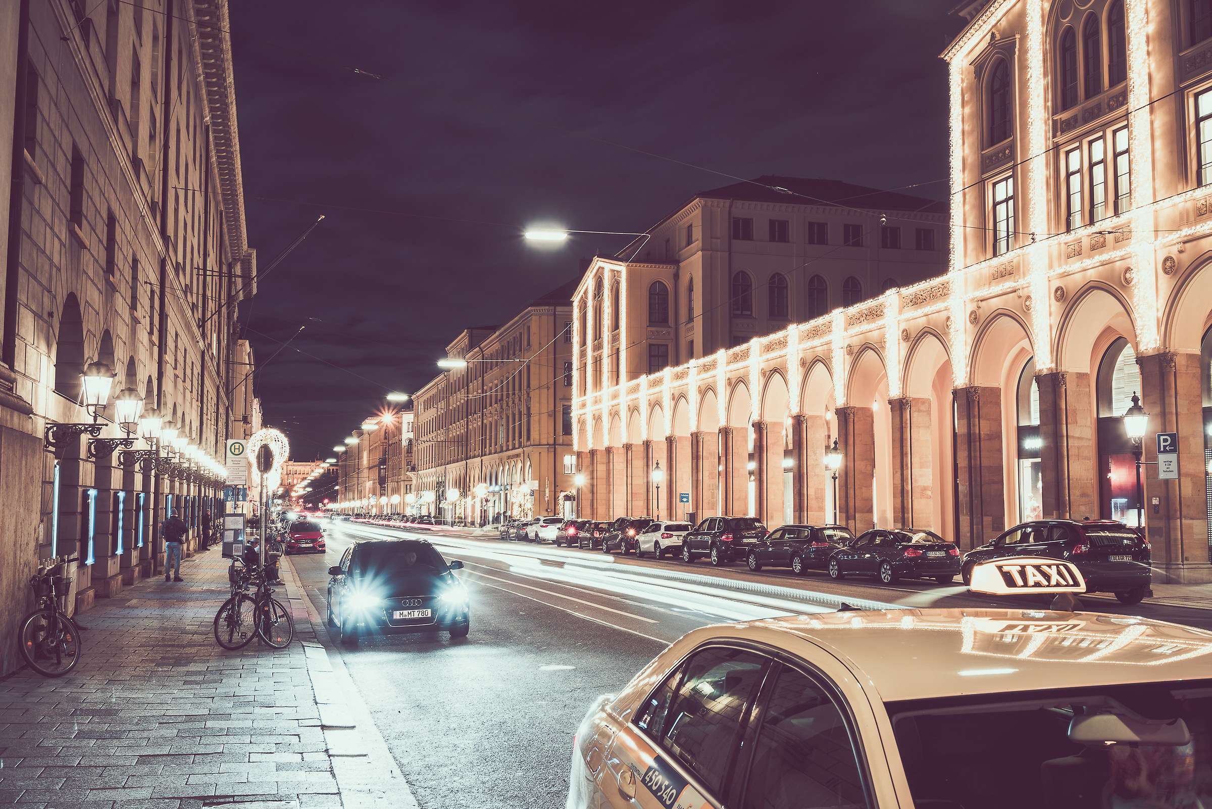 Una delle vie più belle di Monaco