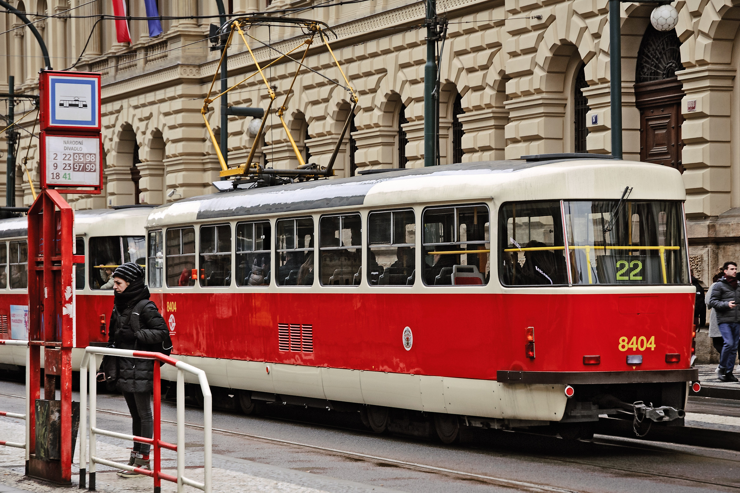 Prague trams
