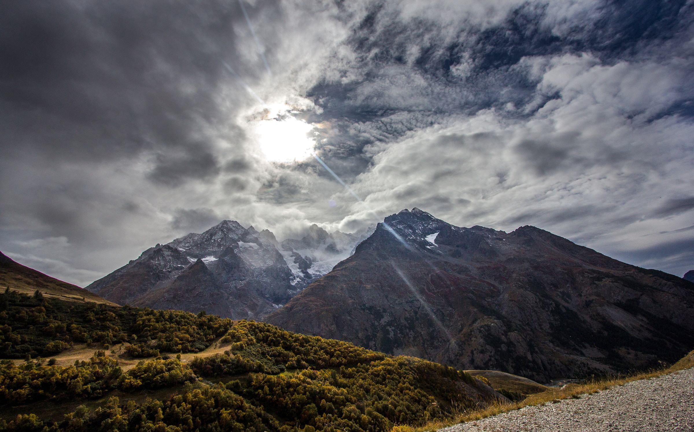 Le Meije and Pointe Piaget