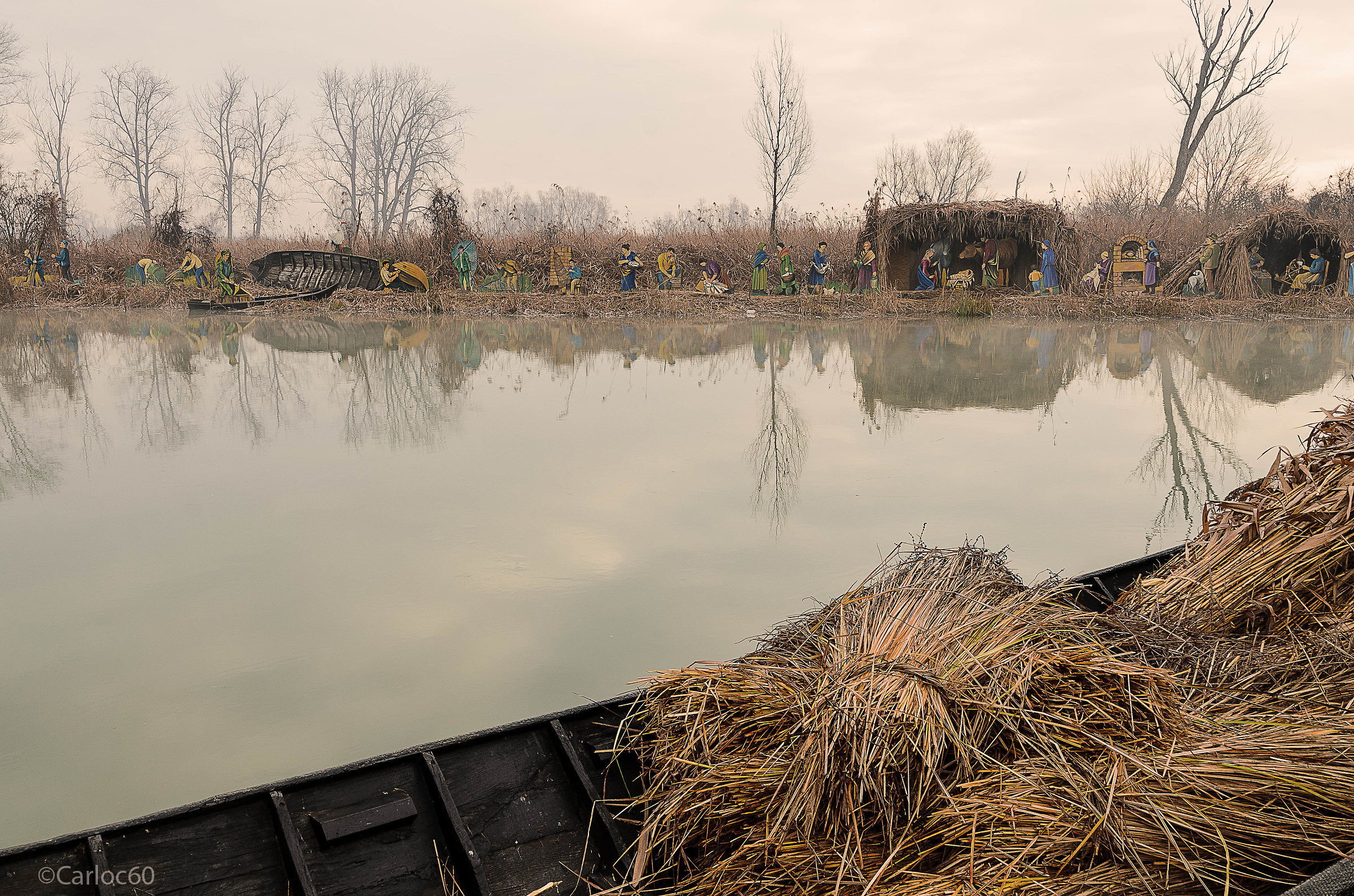 crib on the river Mincio