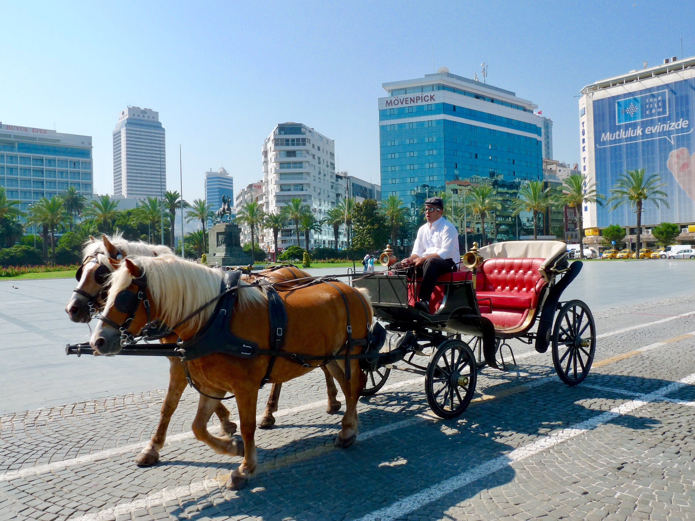 In giro per Izmir (Smirne), Turchia.