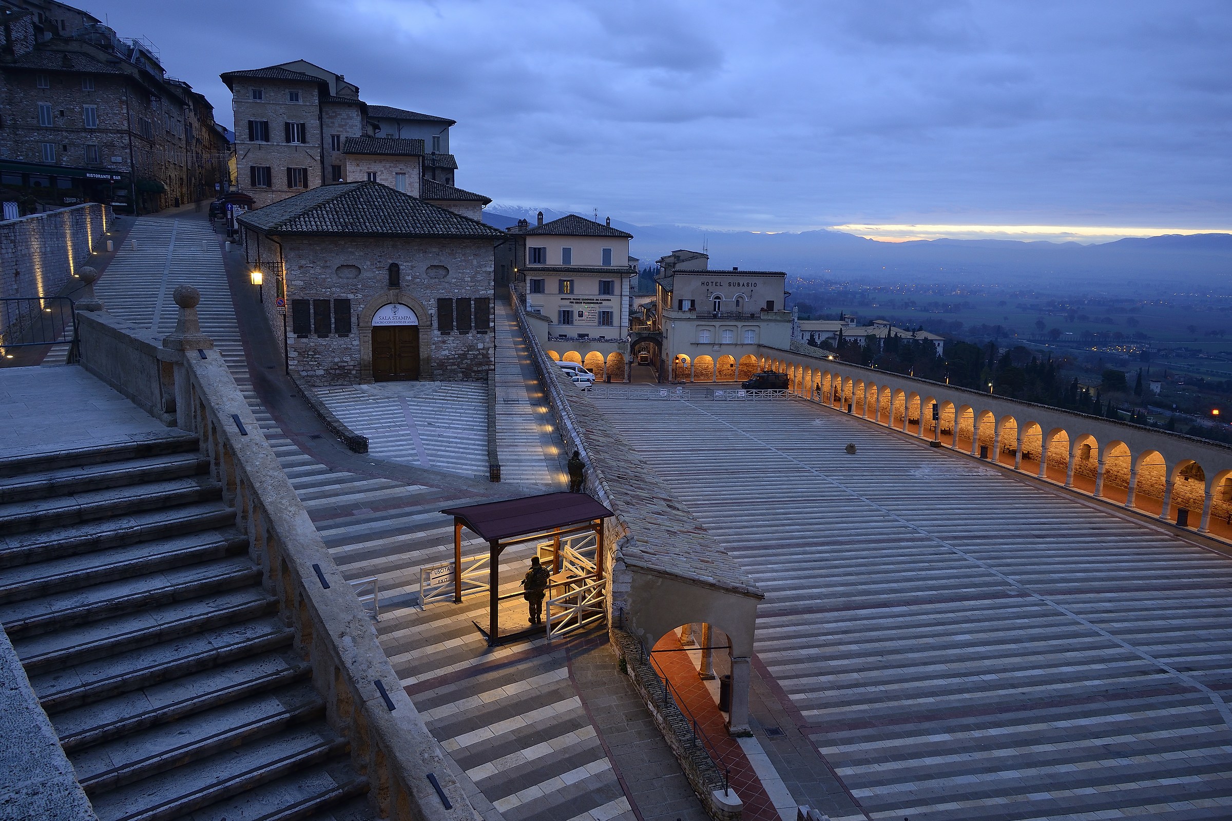 Assisi awaits the faithful