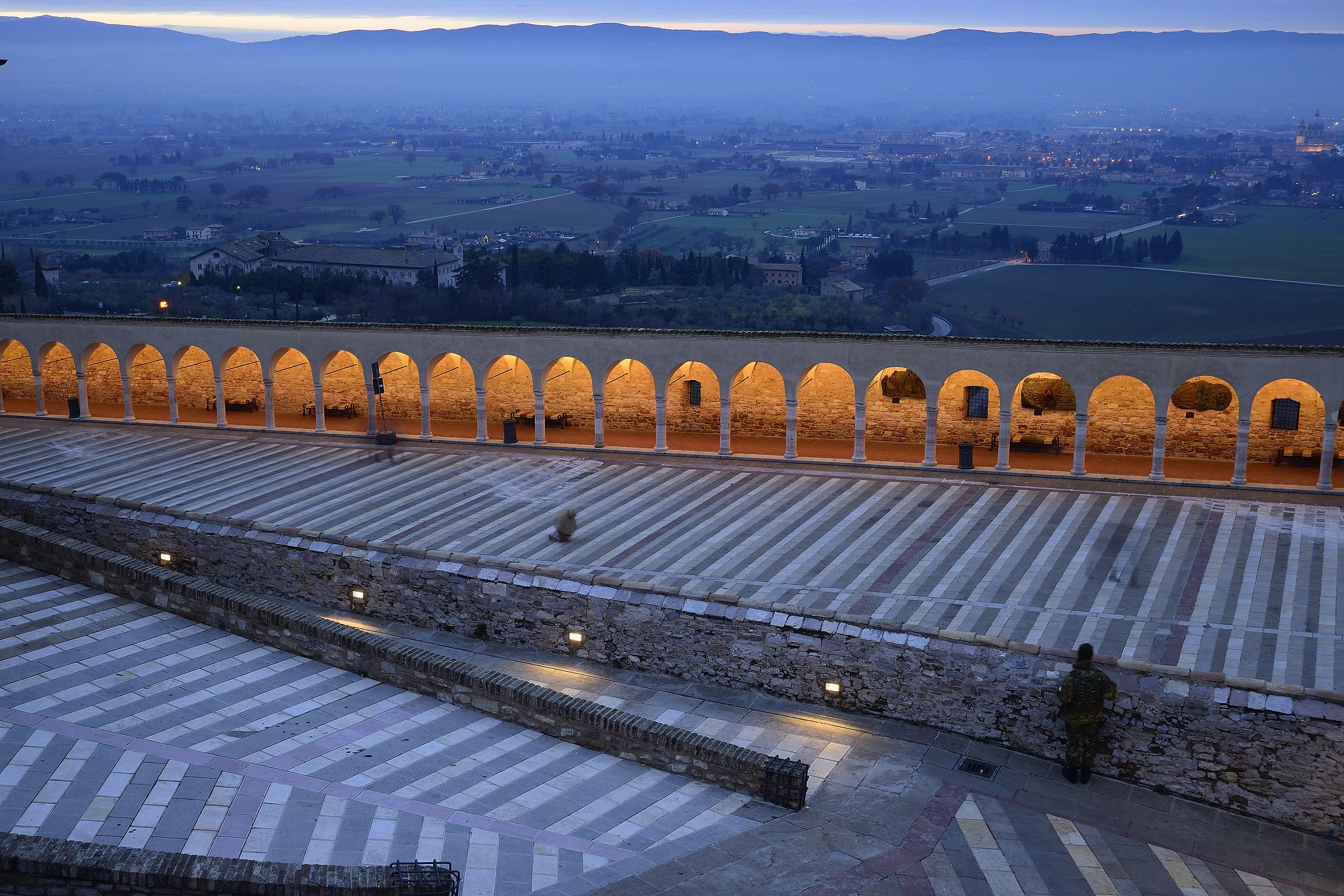 Assisi illuminates us