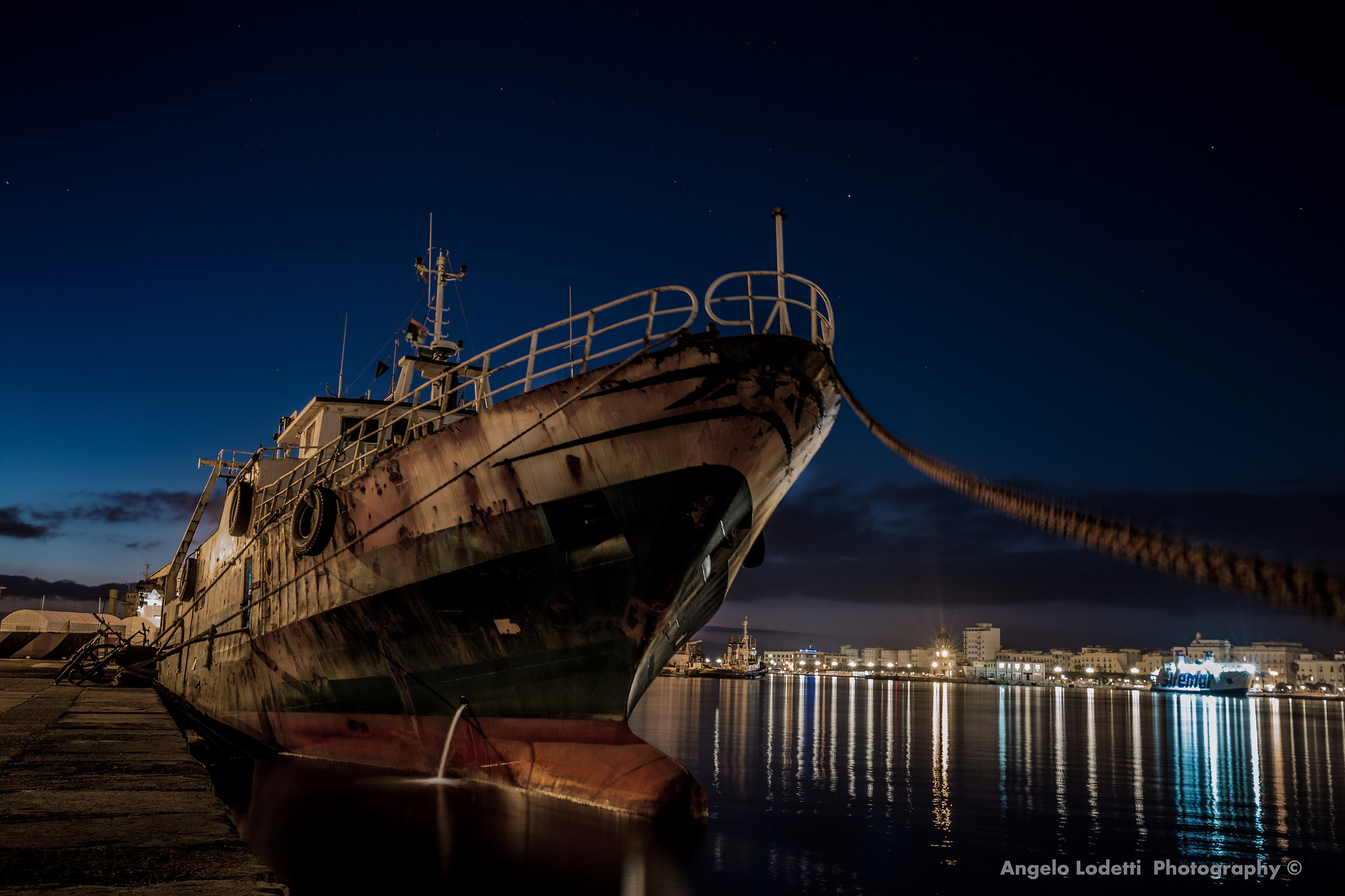 African fishing boat
