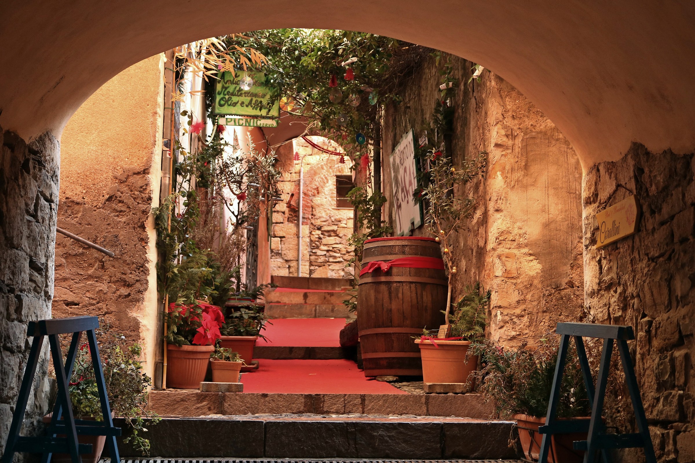 Passeggiando per il borgo