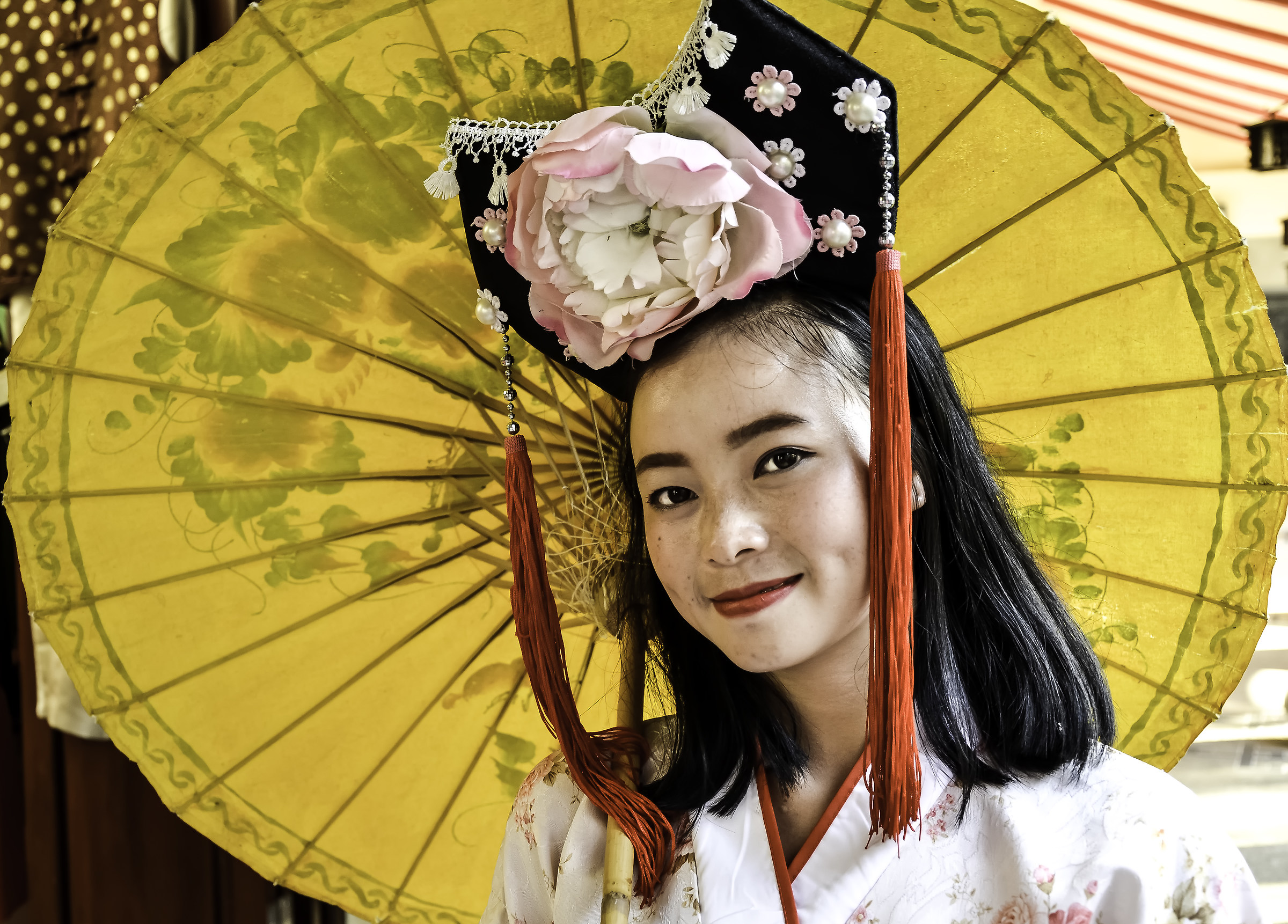 Yellow flower of Asia