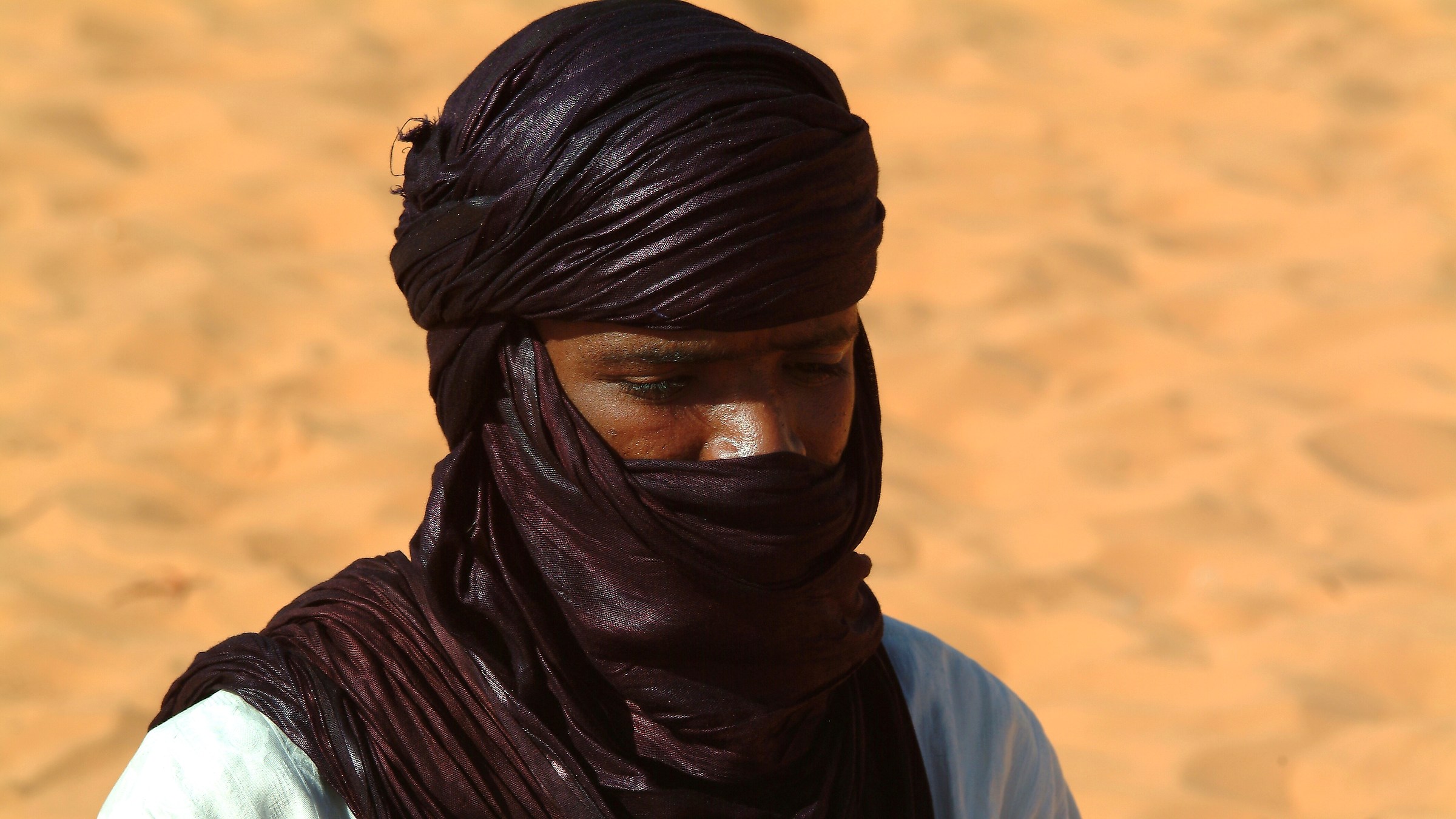 Tuareg nel Tadrart Acacus, Sahara