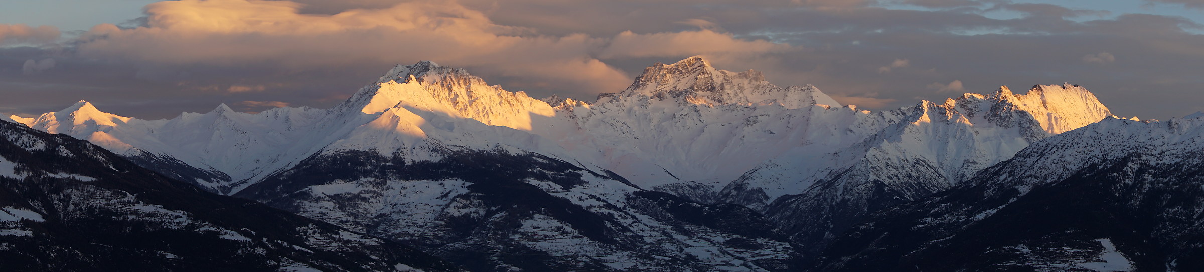 vista da Pila Valle d'Aosta