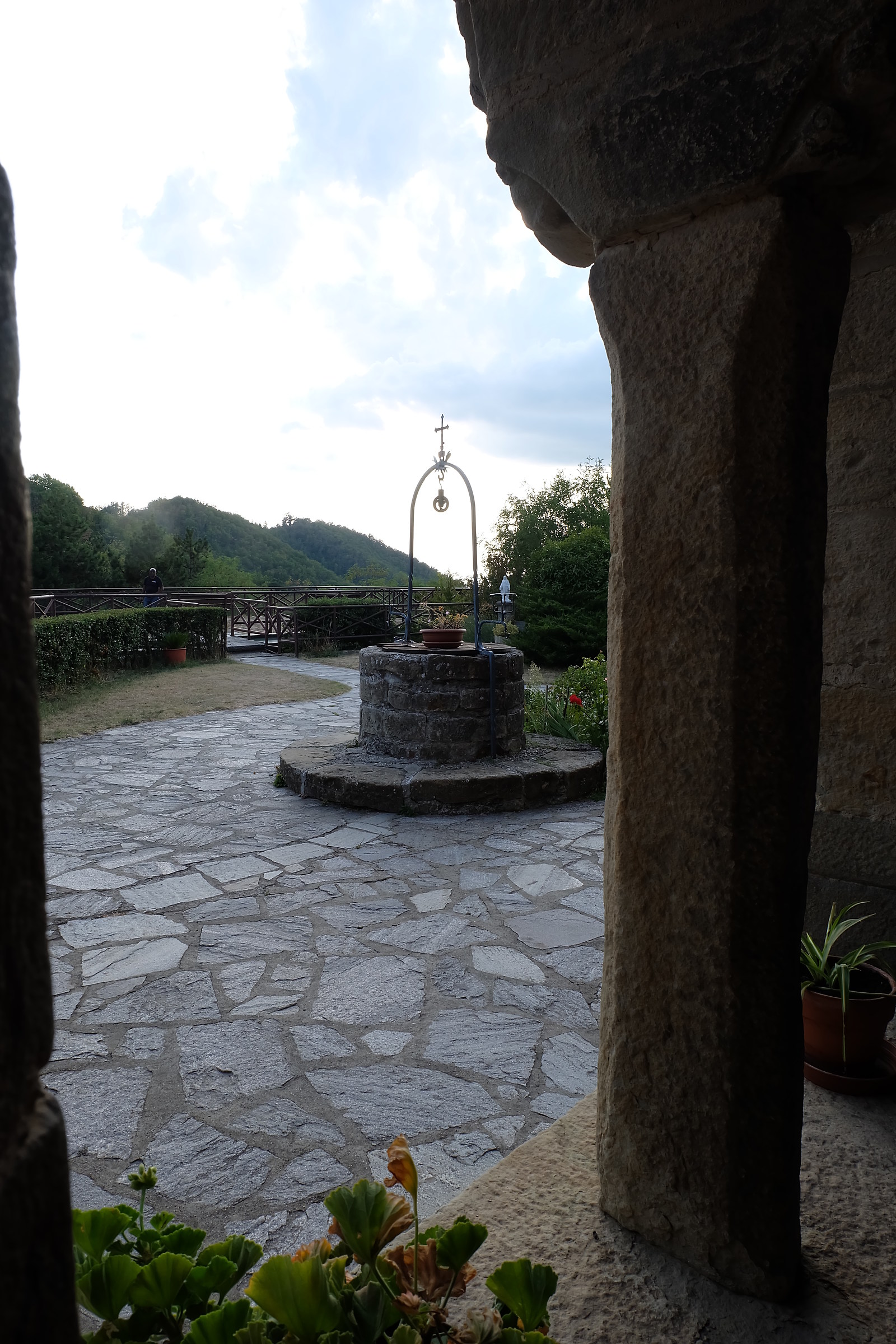 wandering around around