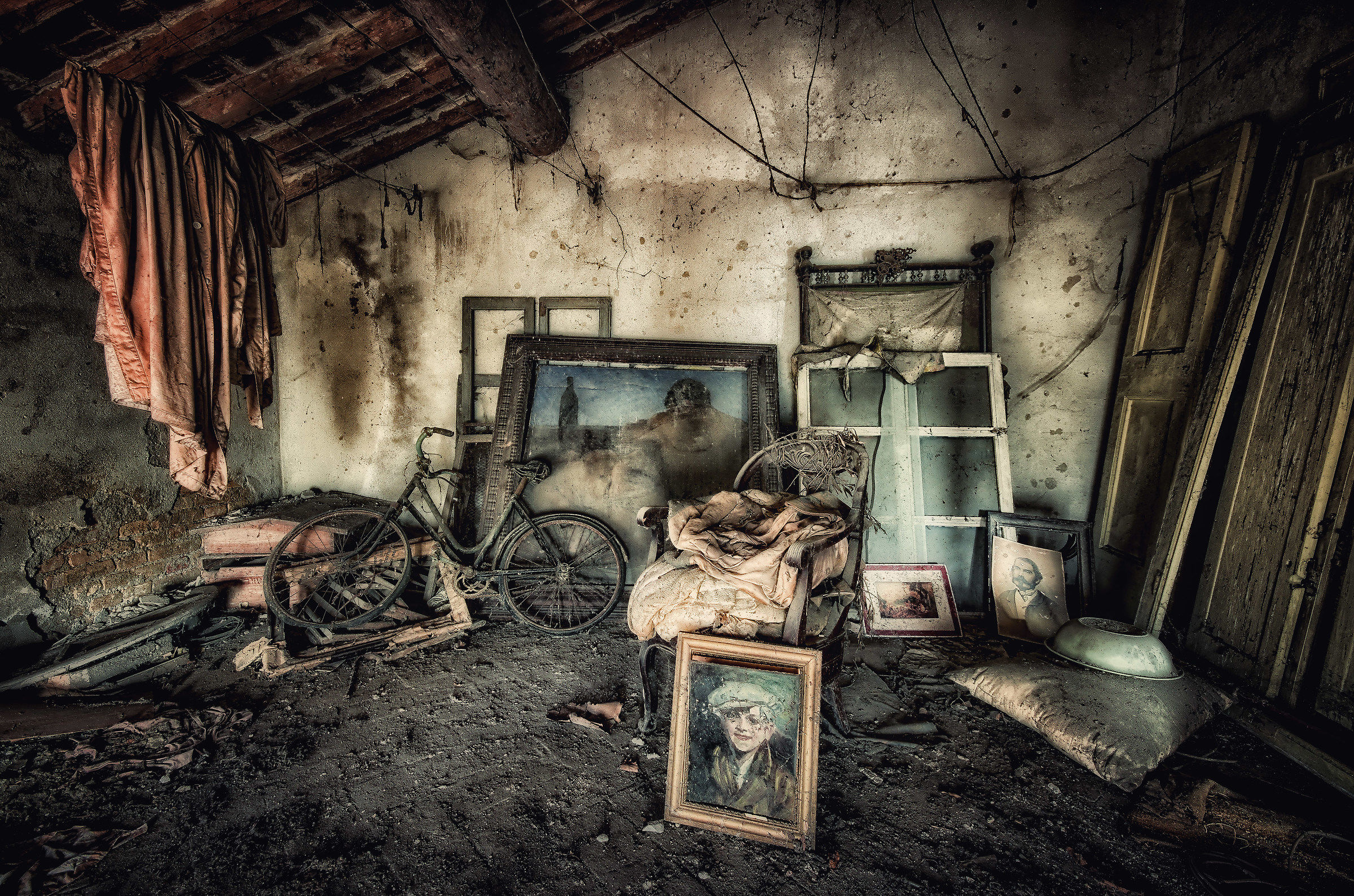 The attic of the artist ....