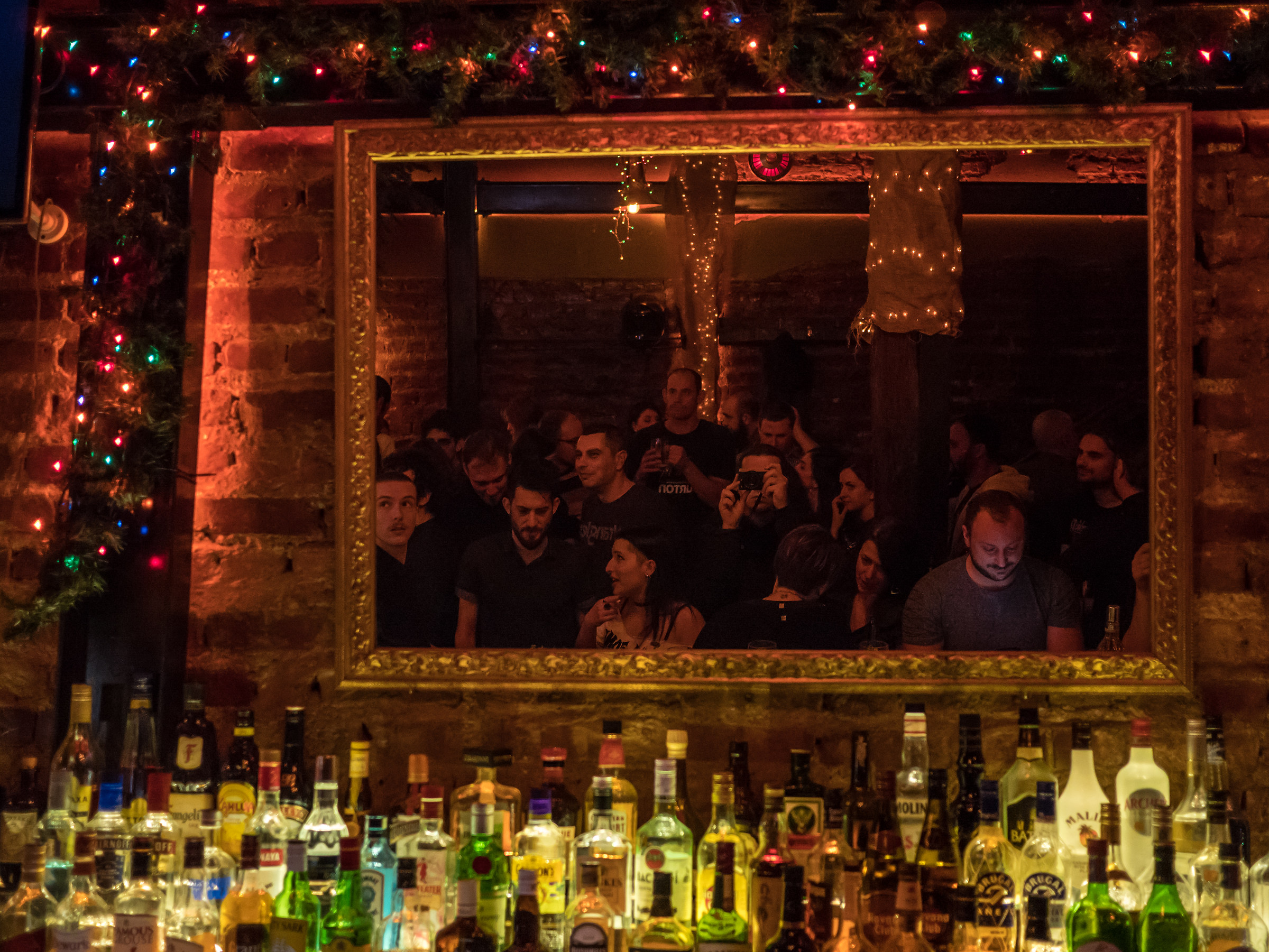 Photographer reflected