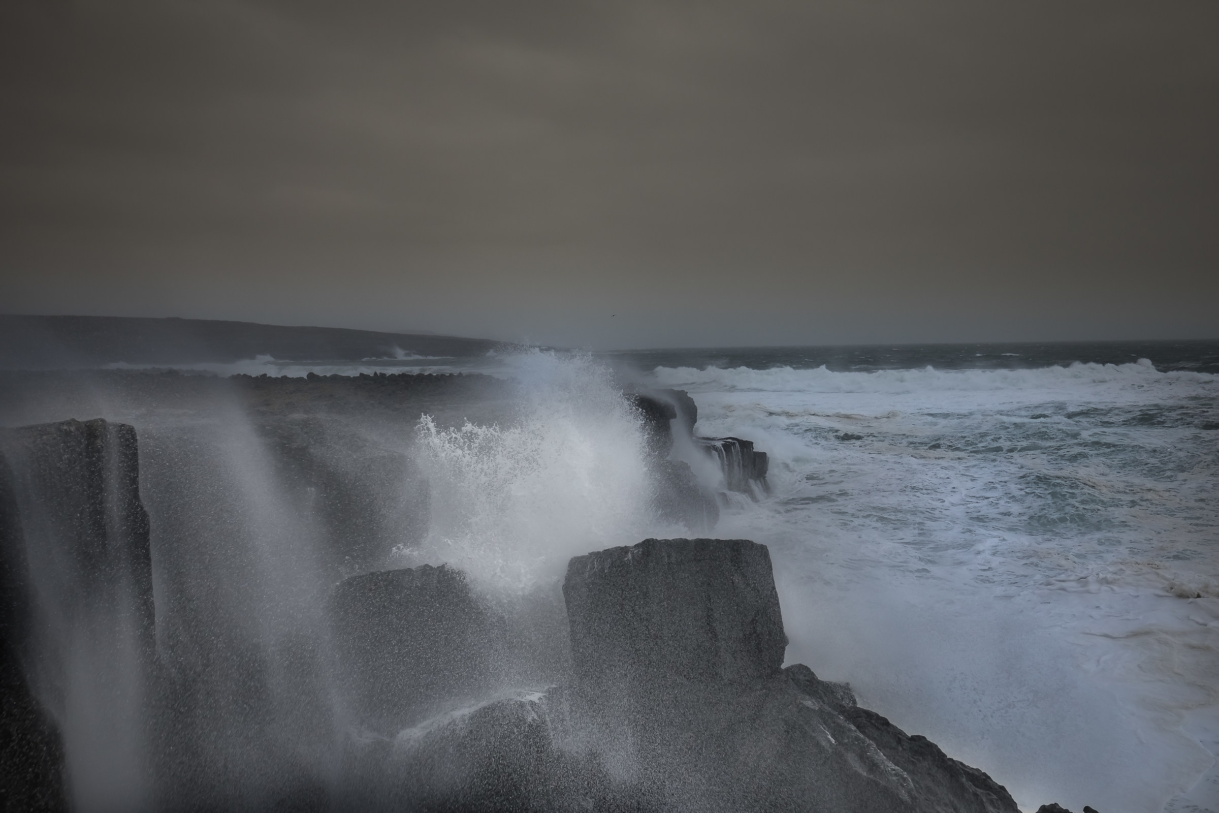 Burrasca a ovest (Irlanda, Oceano Atlantico)