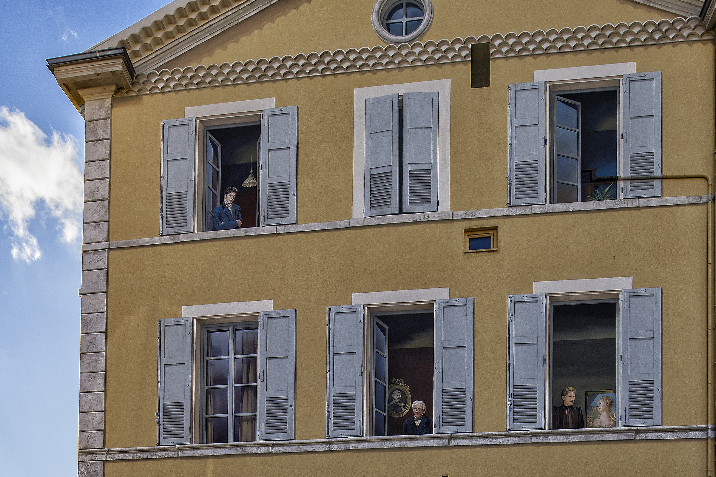 Grasse - Trompe-l'oeil