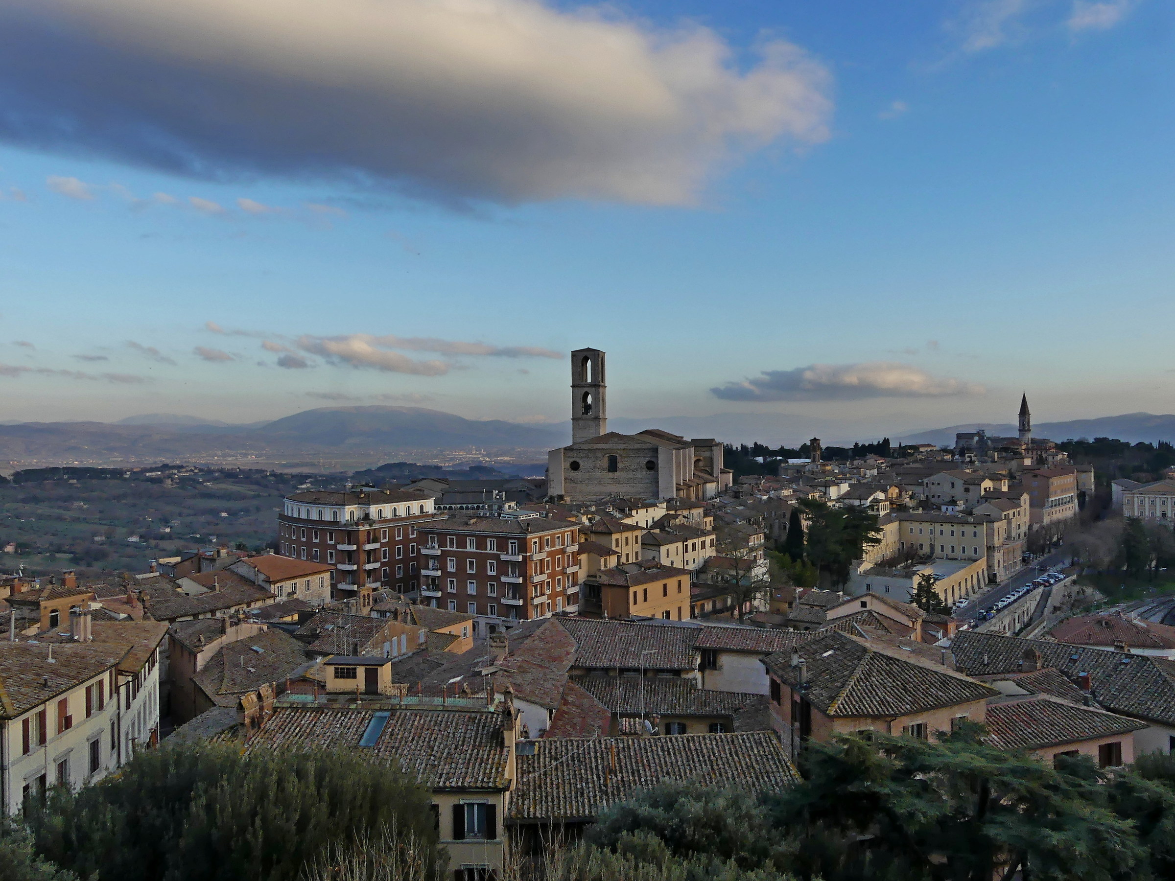 From Perugia to Assisi