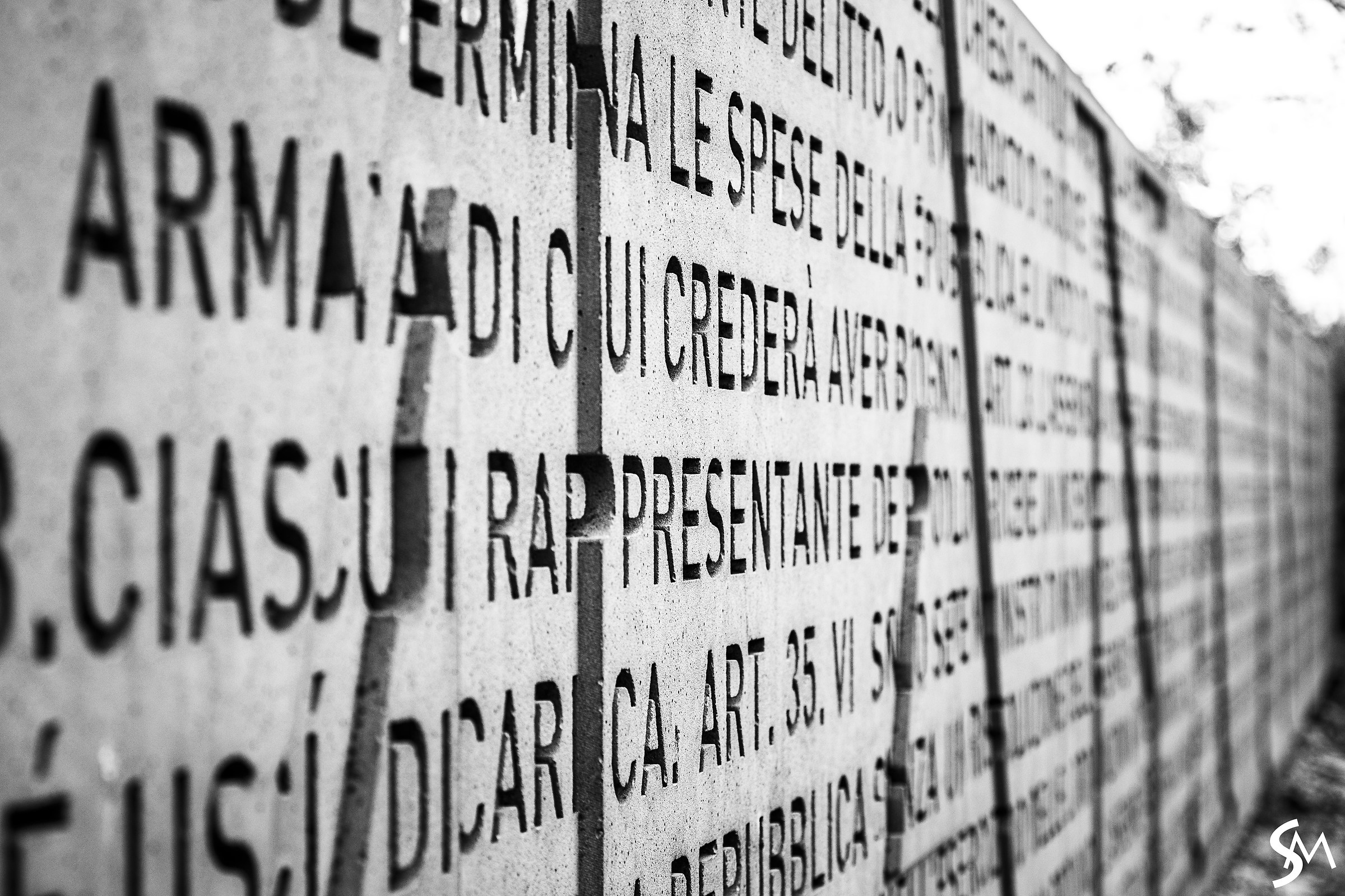 Gianicolo Written. Rome