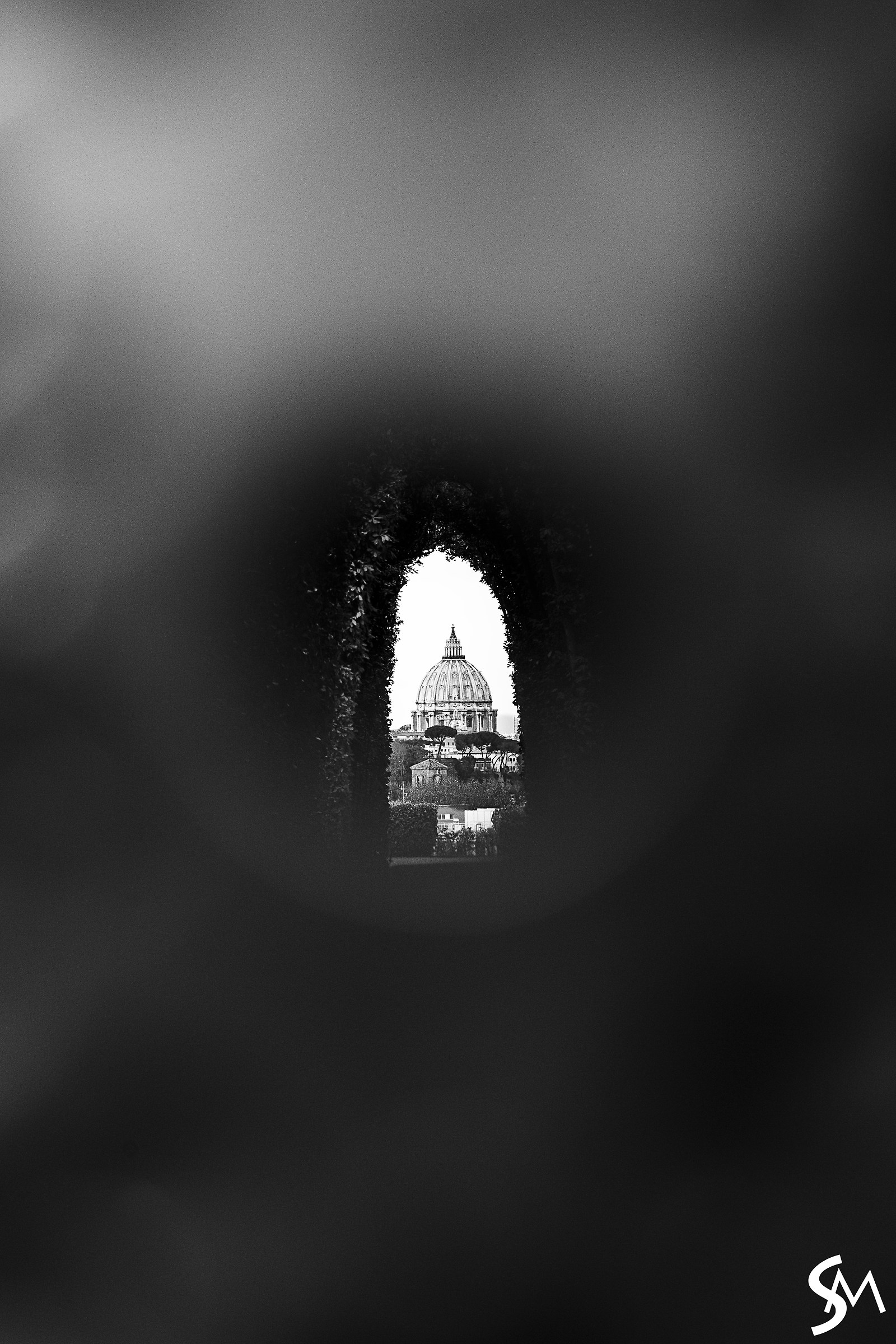 The keyhole. Rome