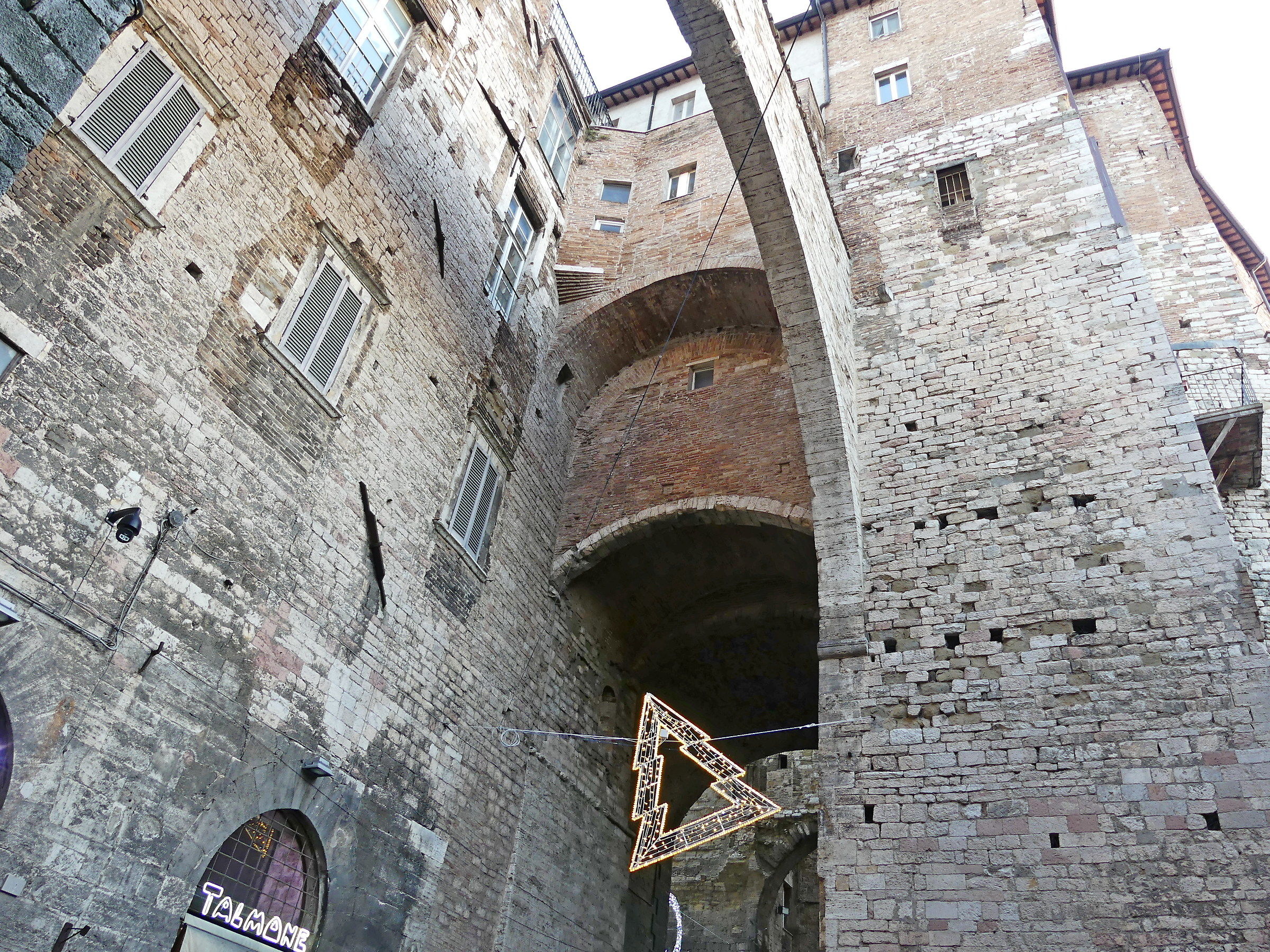 Foreshortening of Perugia