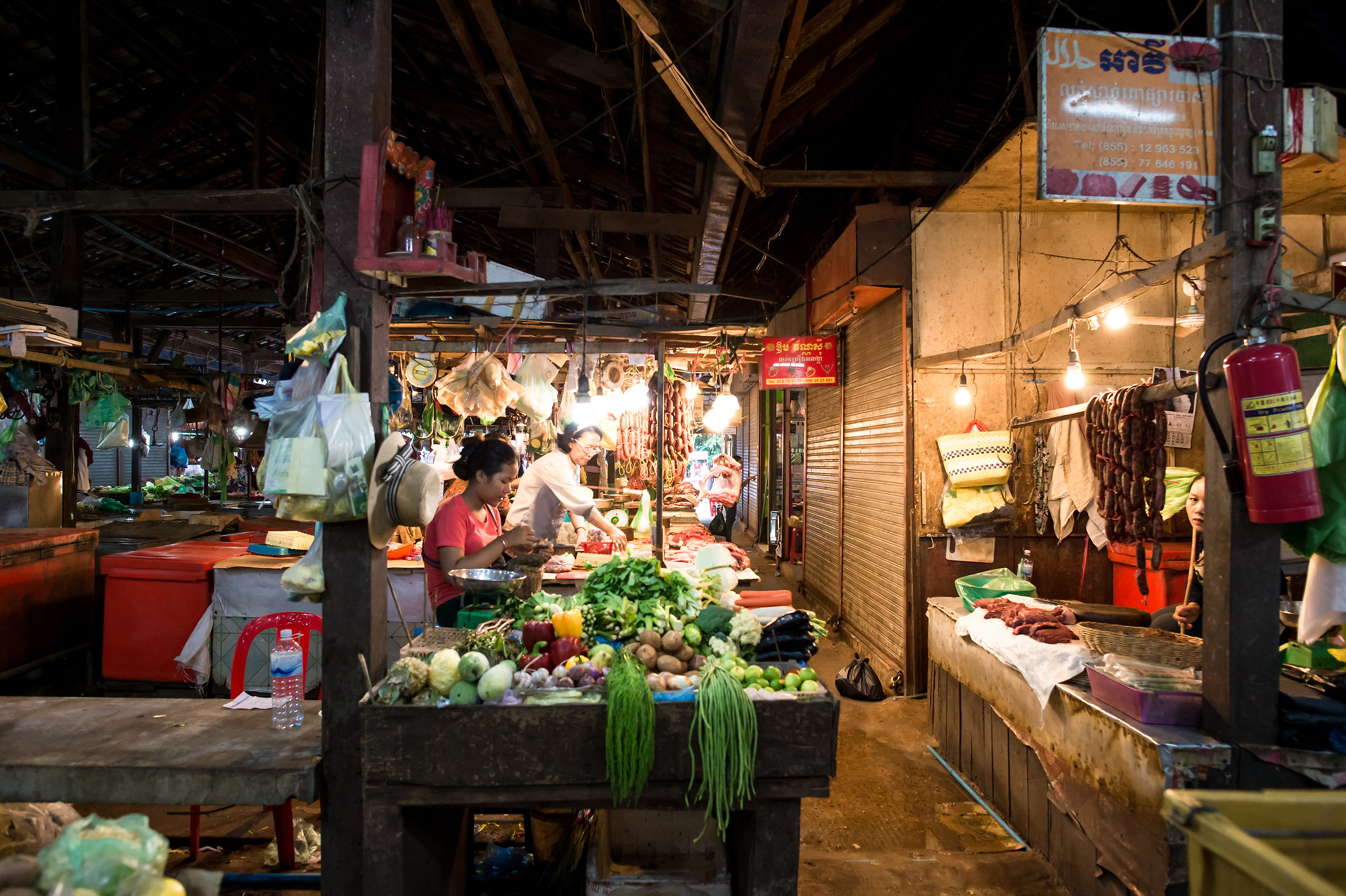 Mercato serale Siem Reap