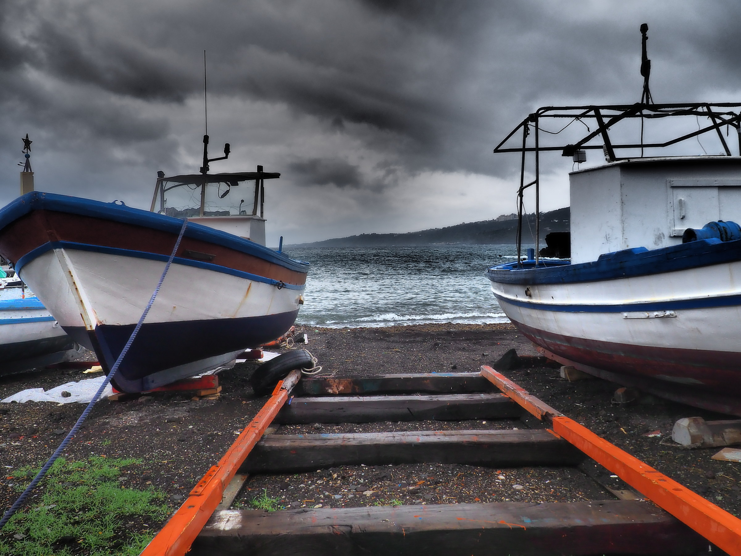 better bring the boats dry