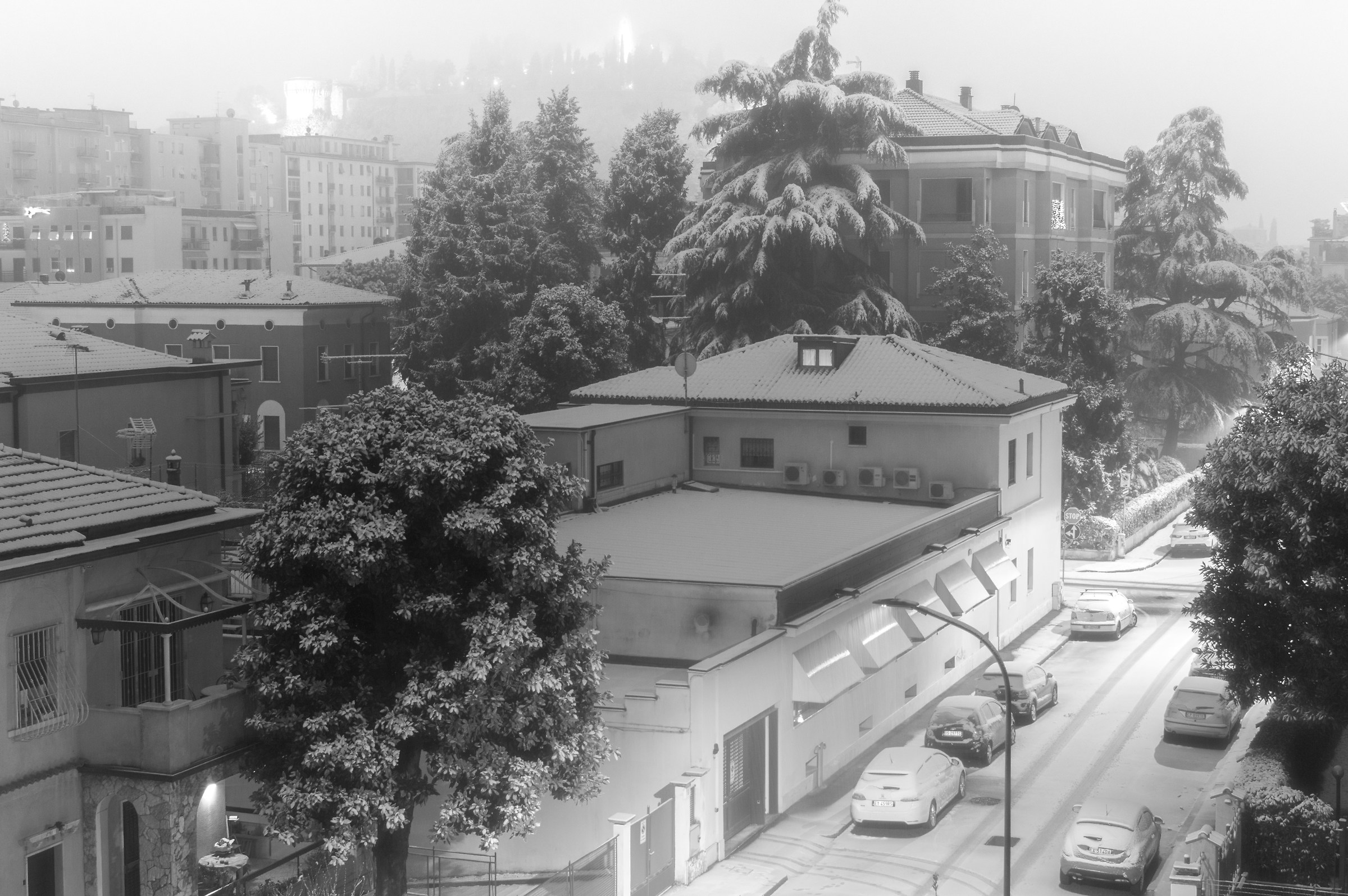 La mia città innevata