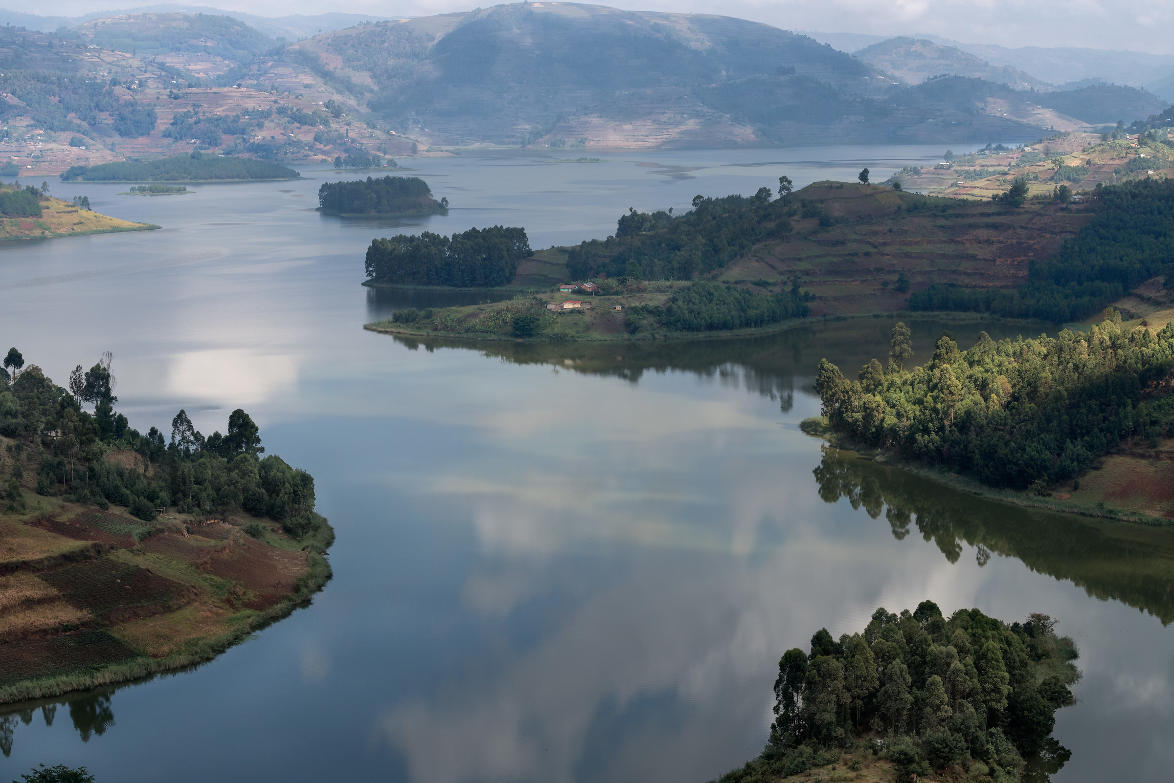 Lake Bunyonyi,Uganda.