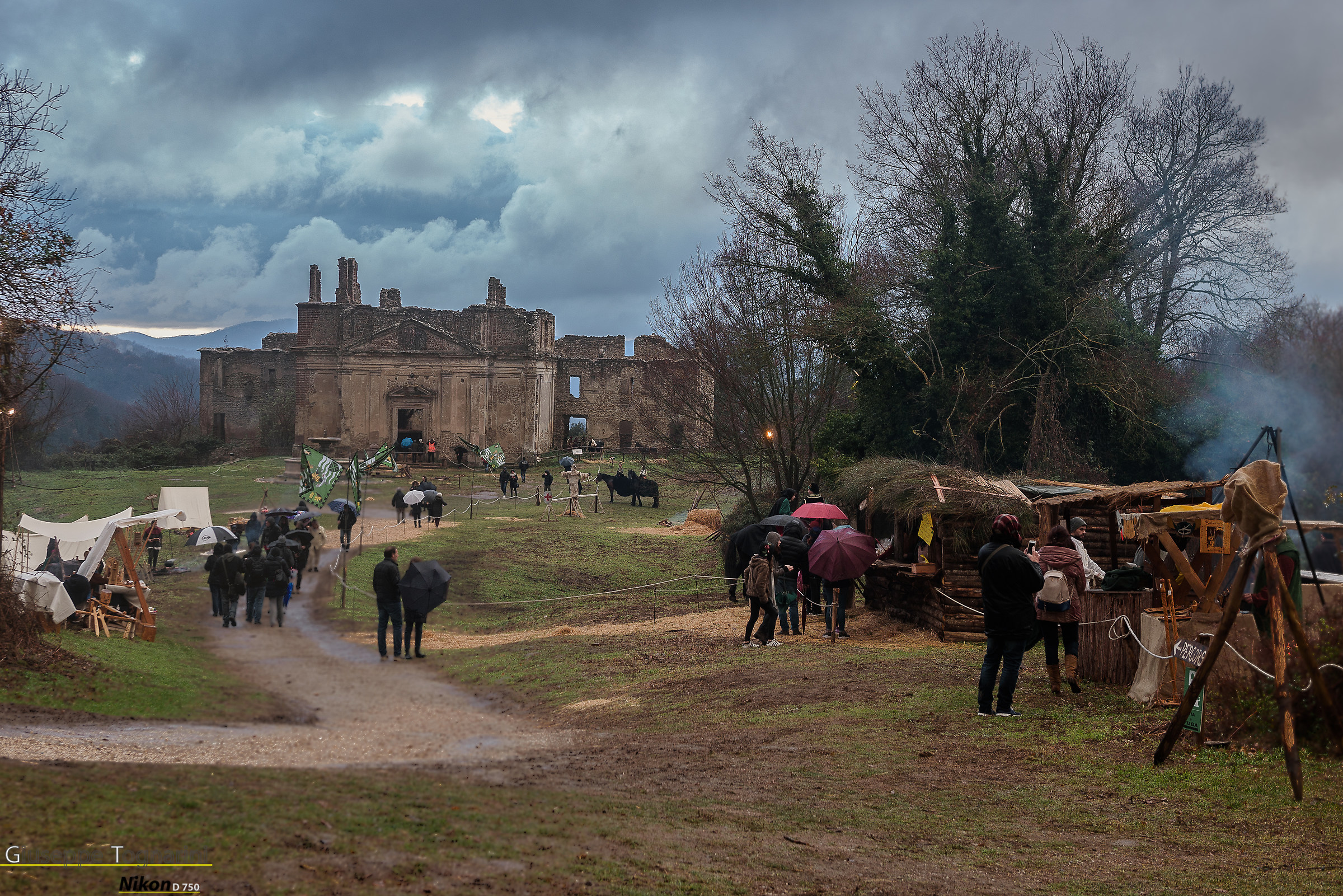the ancient city of Canale Monterano