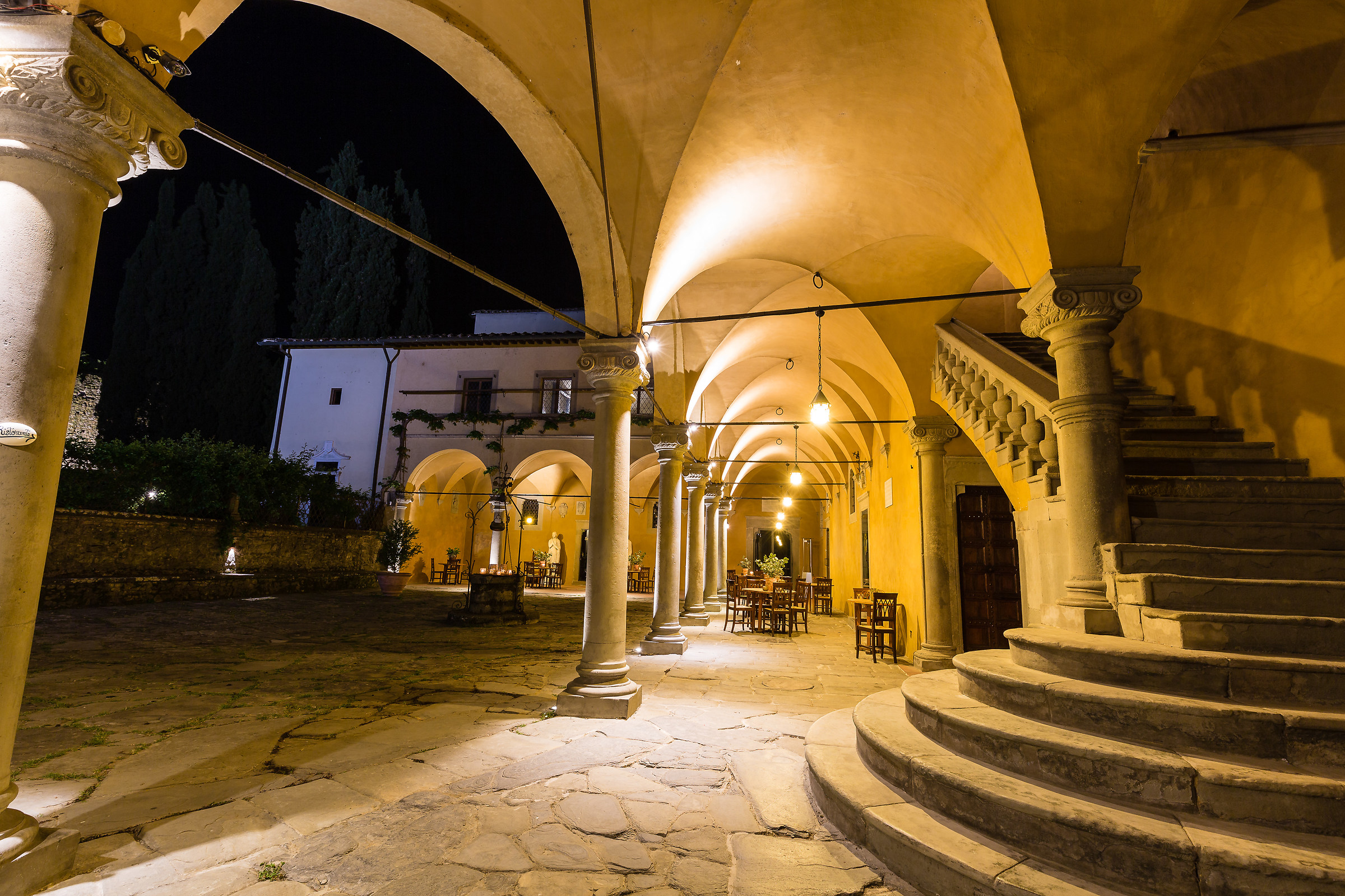 Within Tuscan farmhouses