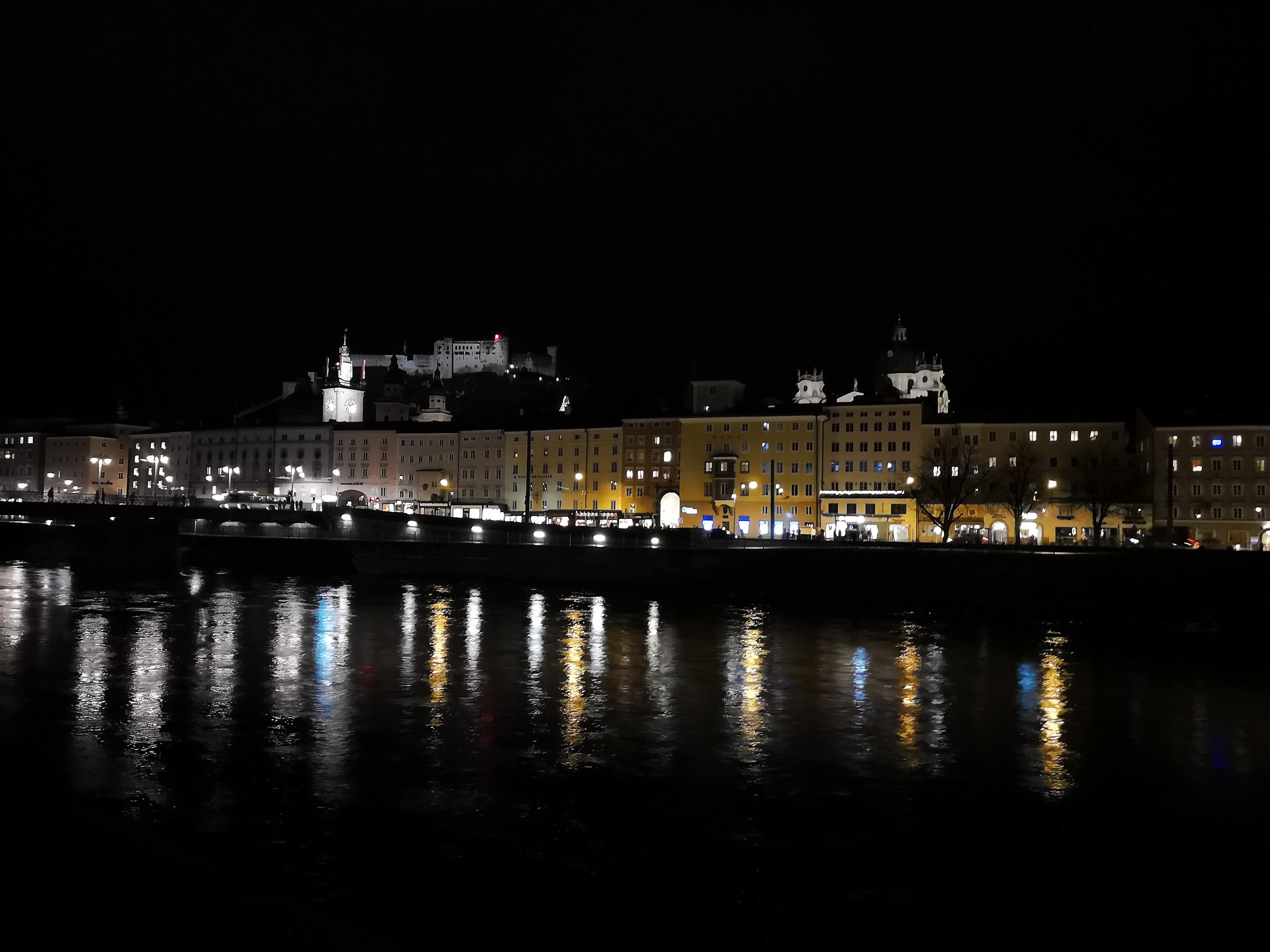 Salzburg in the evening