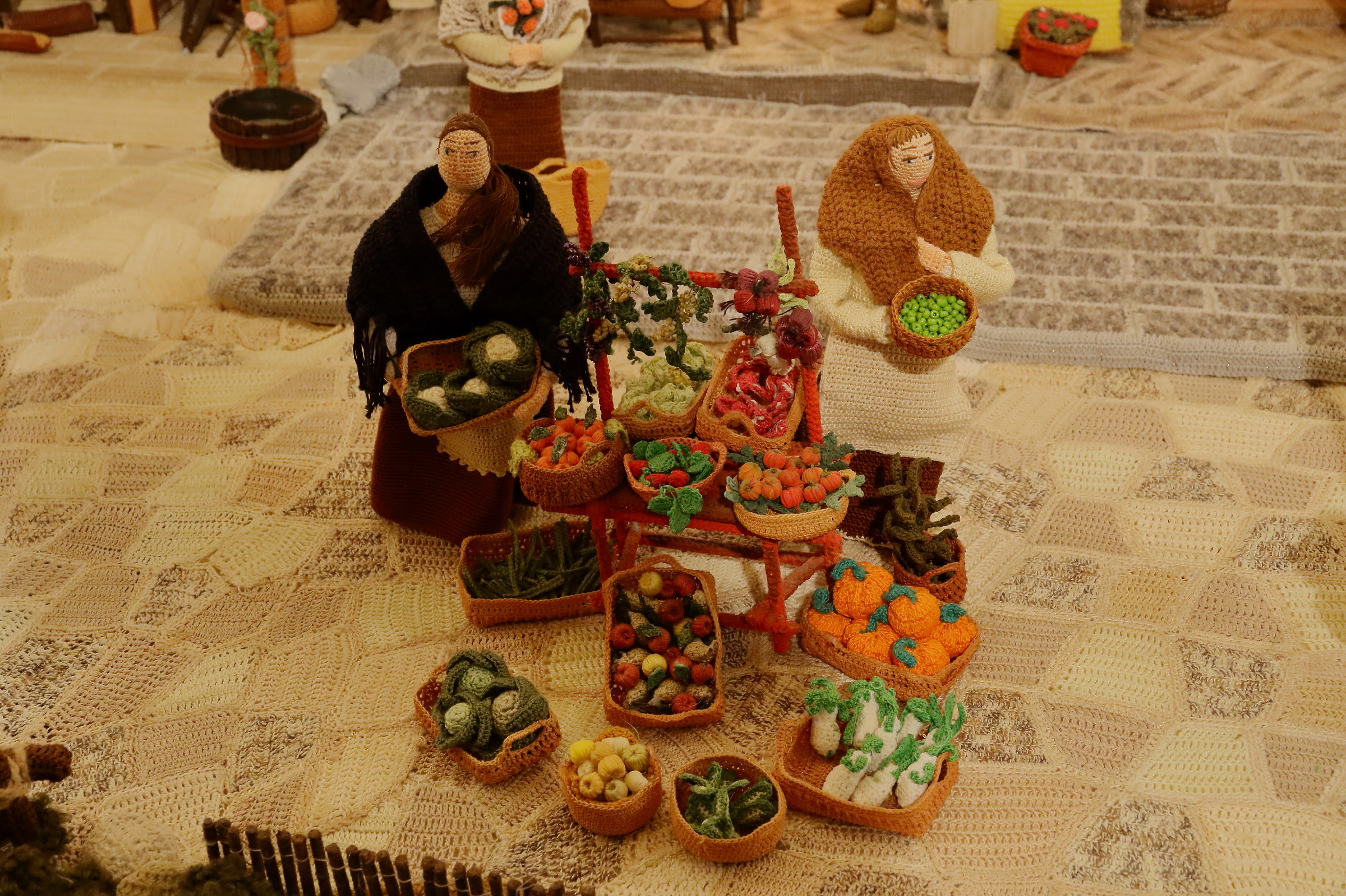 Country and inhabitants crochet