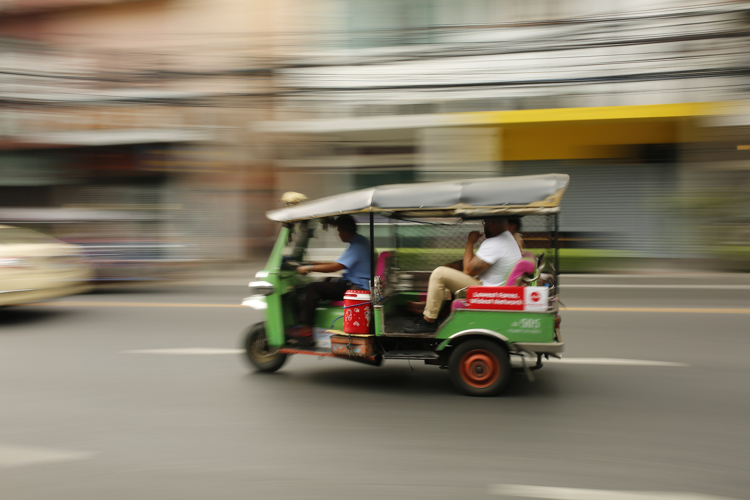 panning in bangkok