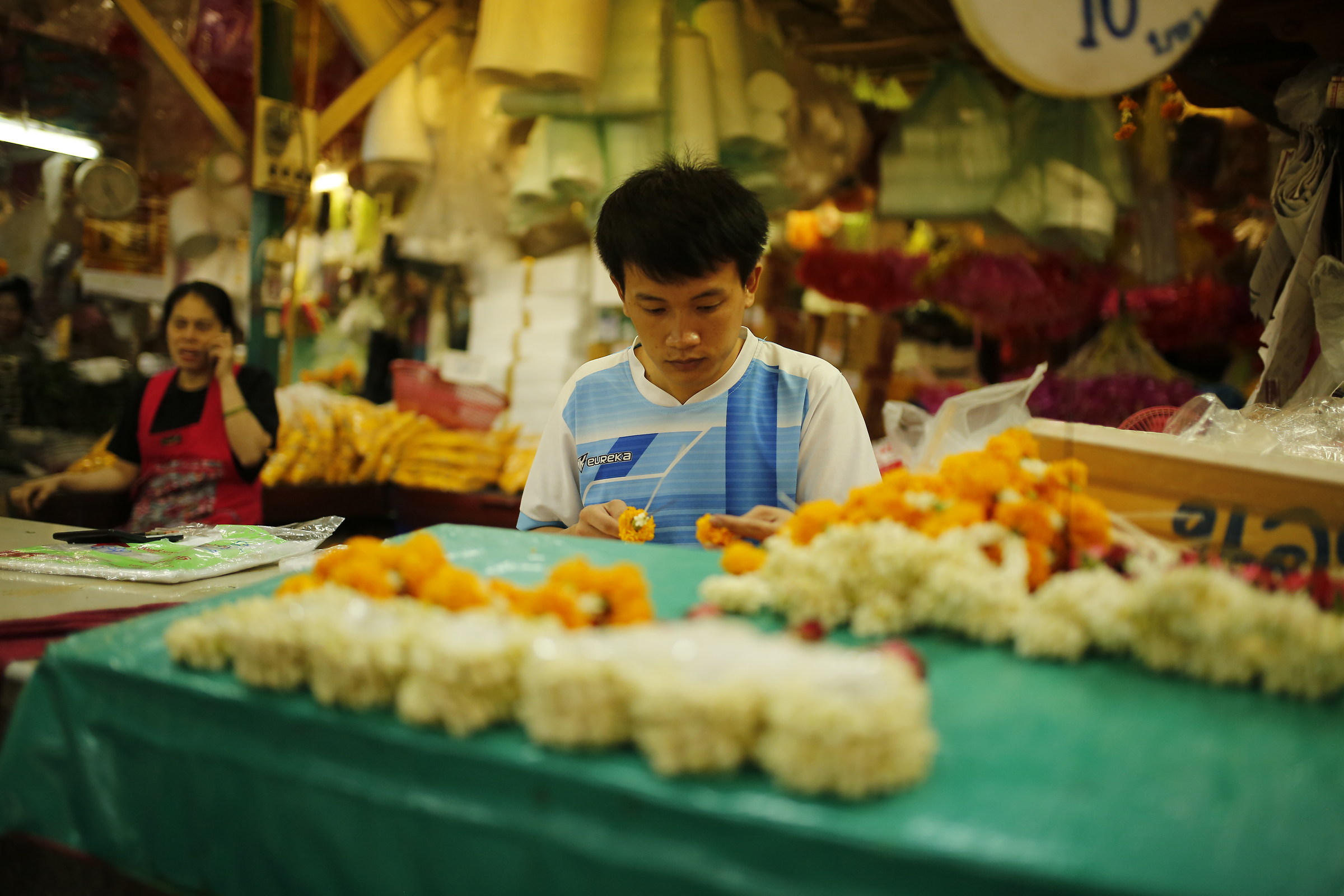 bangkok flower market