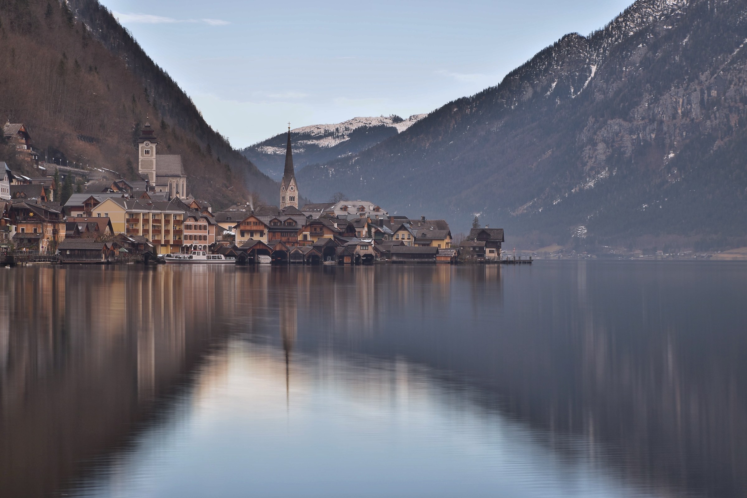 silk at the foot of hallstatt
