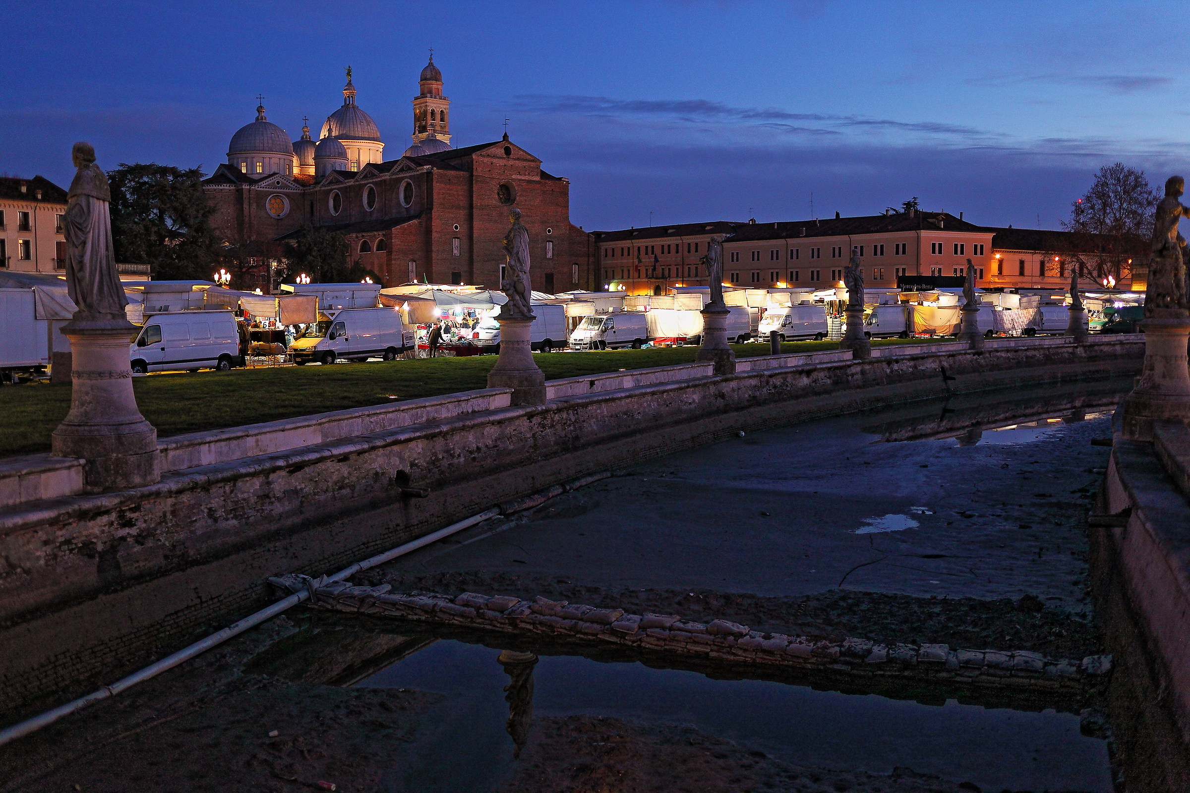 Santa Giustina dall'Isola Memmia senz'acqua